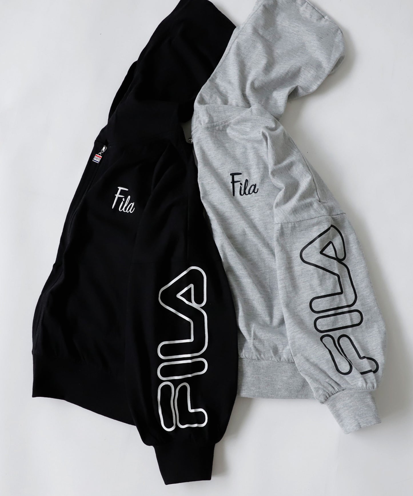 Thin hoodie with FILA Logo Kids