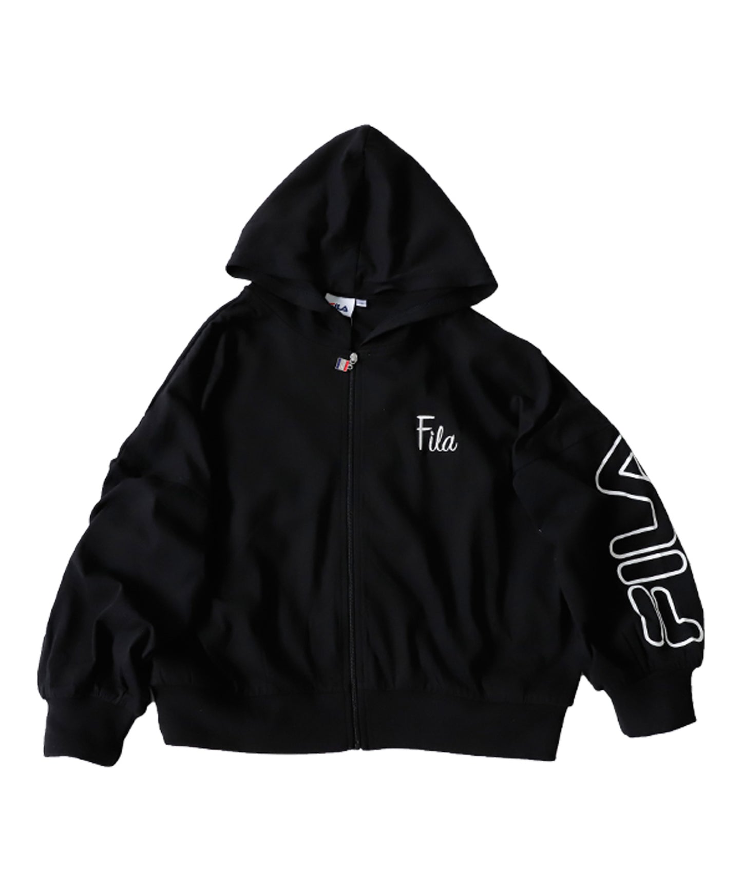 Thin hoodie with FILA Logo Kids