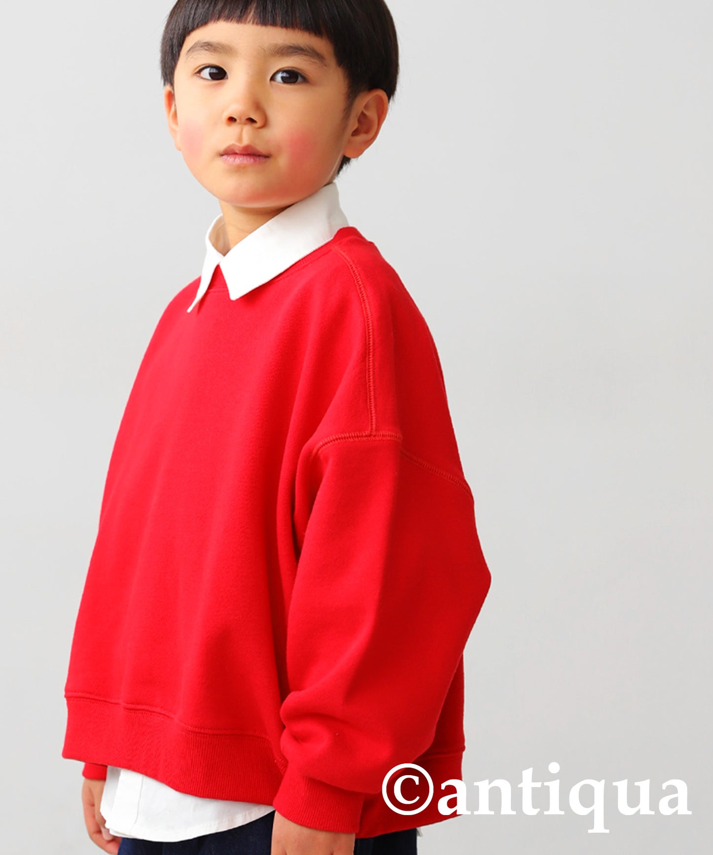 100%cotton pile fabric sweatshirt Kids