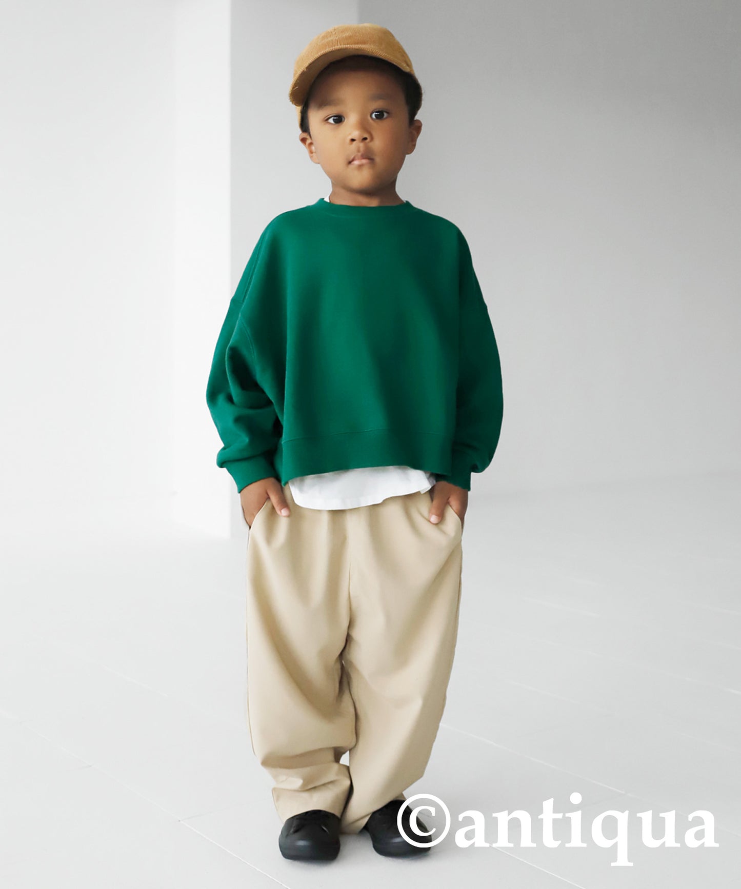 100%cotton pile fabric sweatshirt Kids