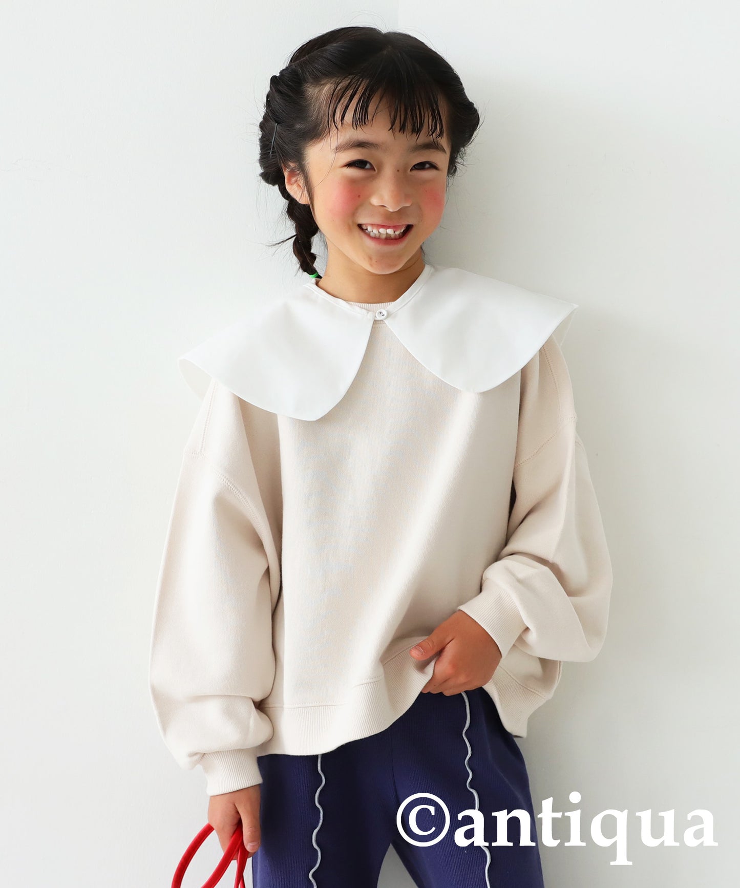 100%cotton pile fabric sweatshirt Kids