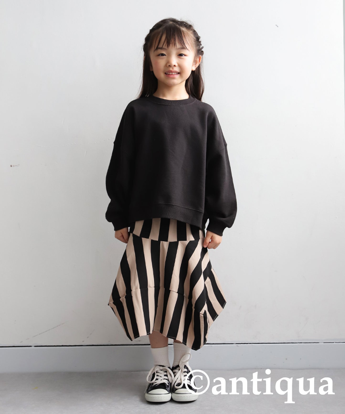 100%cotton pile fabric sweatshirt Kids