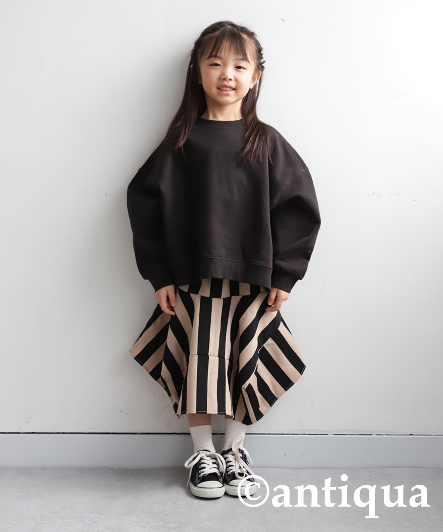 100%cotton pile fabric sweatshirt Kids