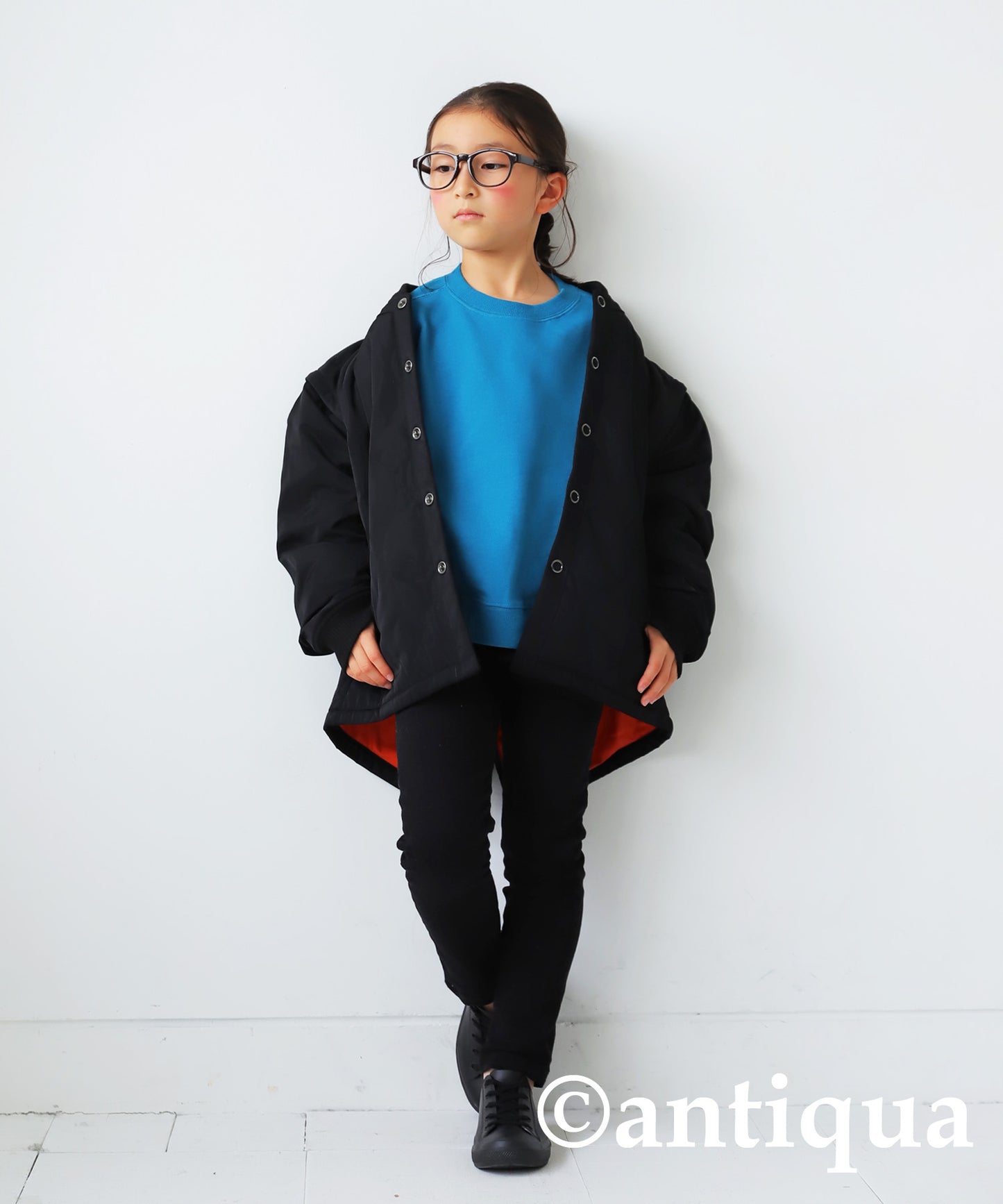 100% Cotton Basic Silhouette Sweatshirt Junior