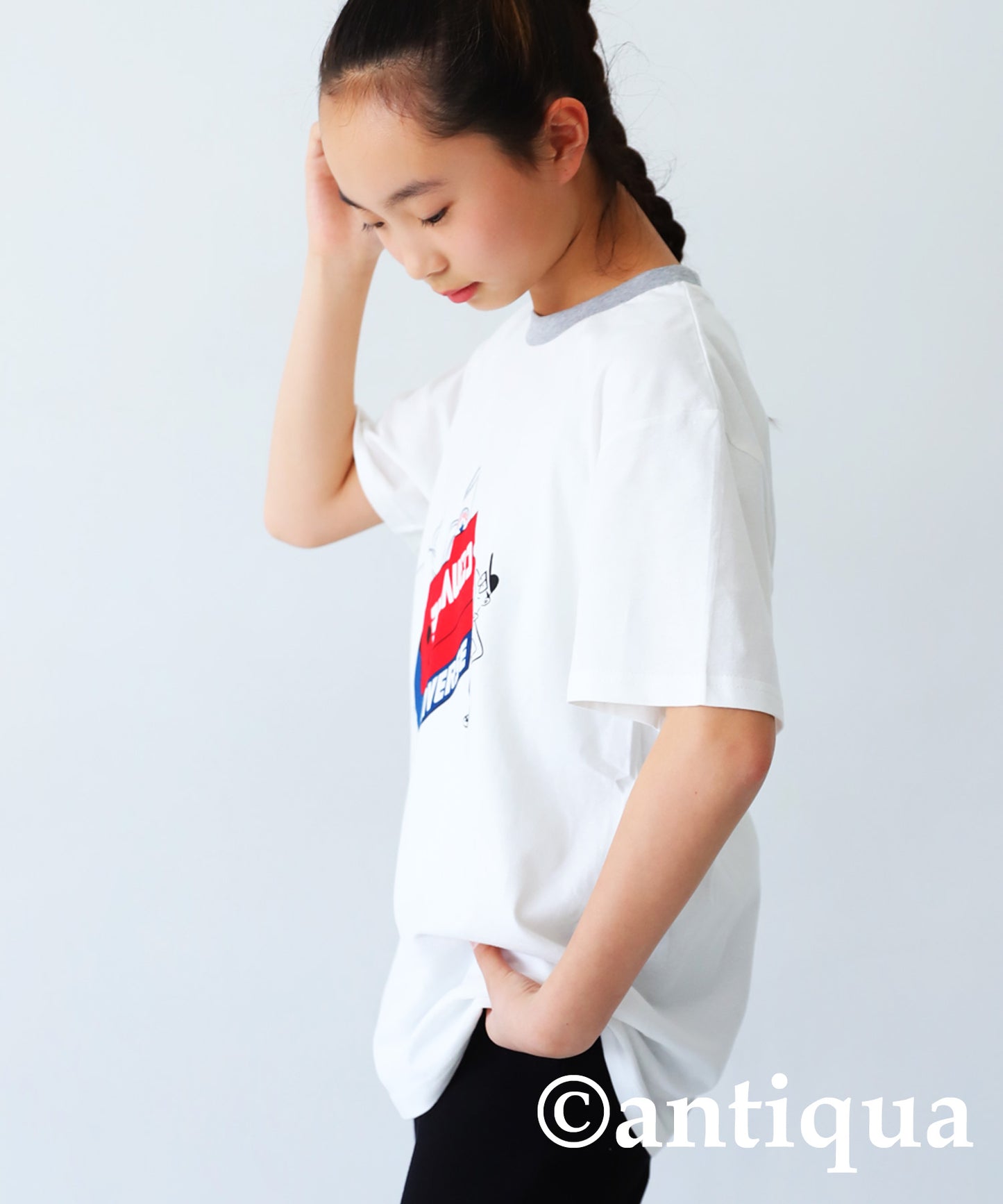 Converce logo print T-shirt Kids