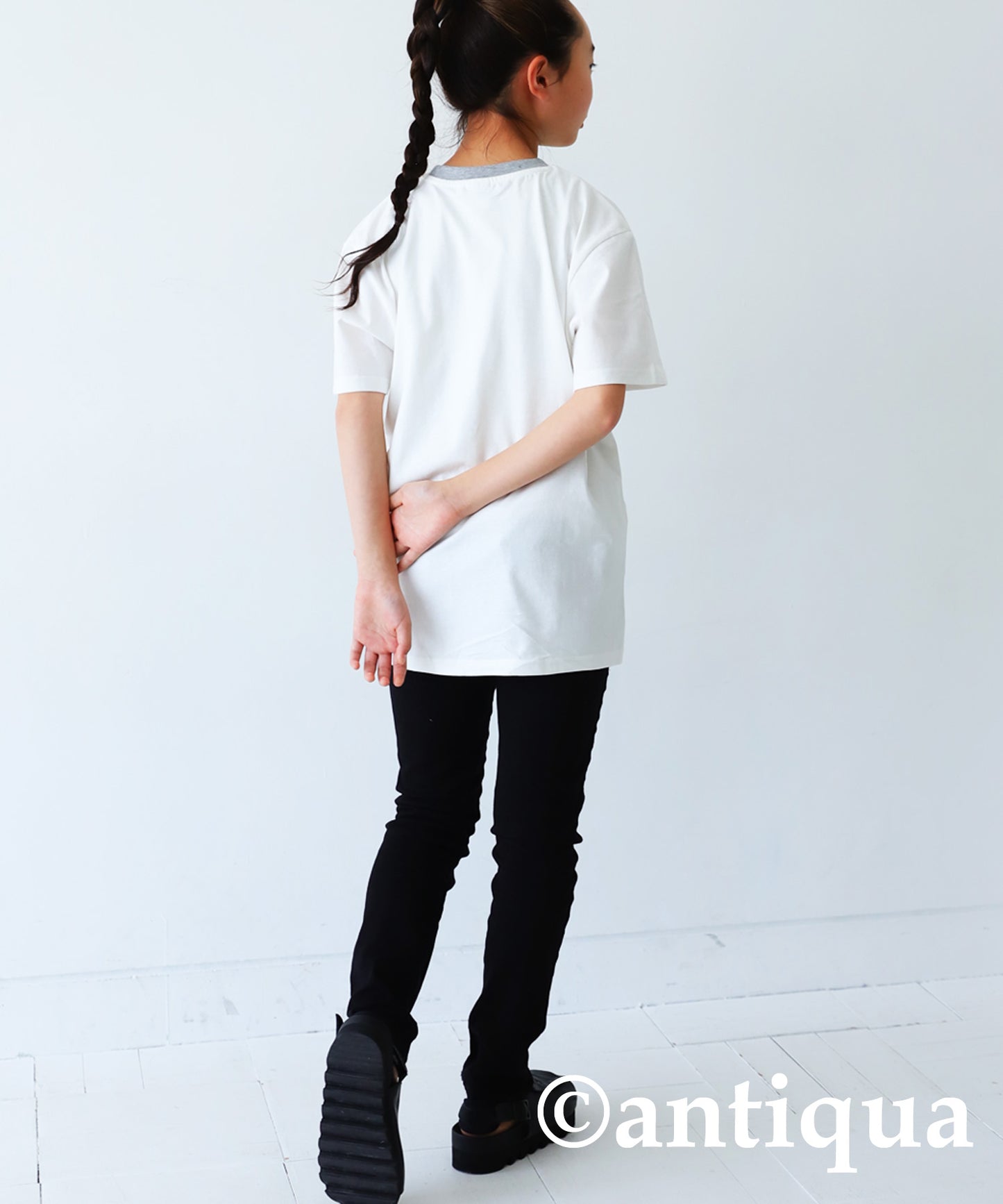 Converce logo print T-shirt Kids