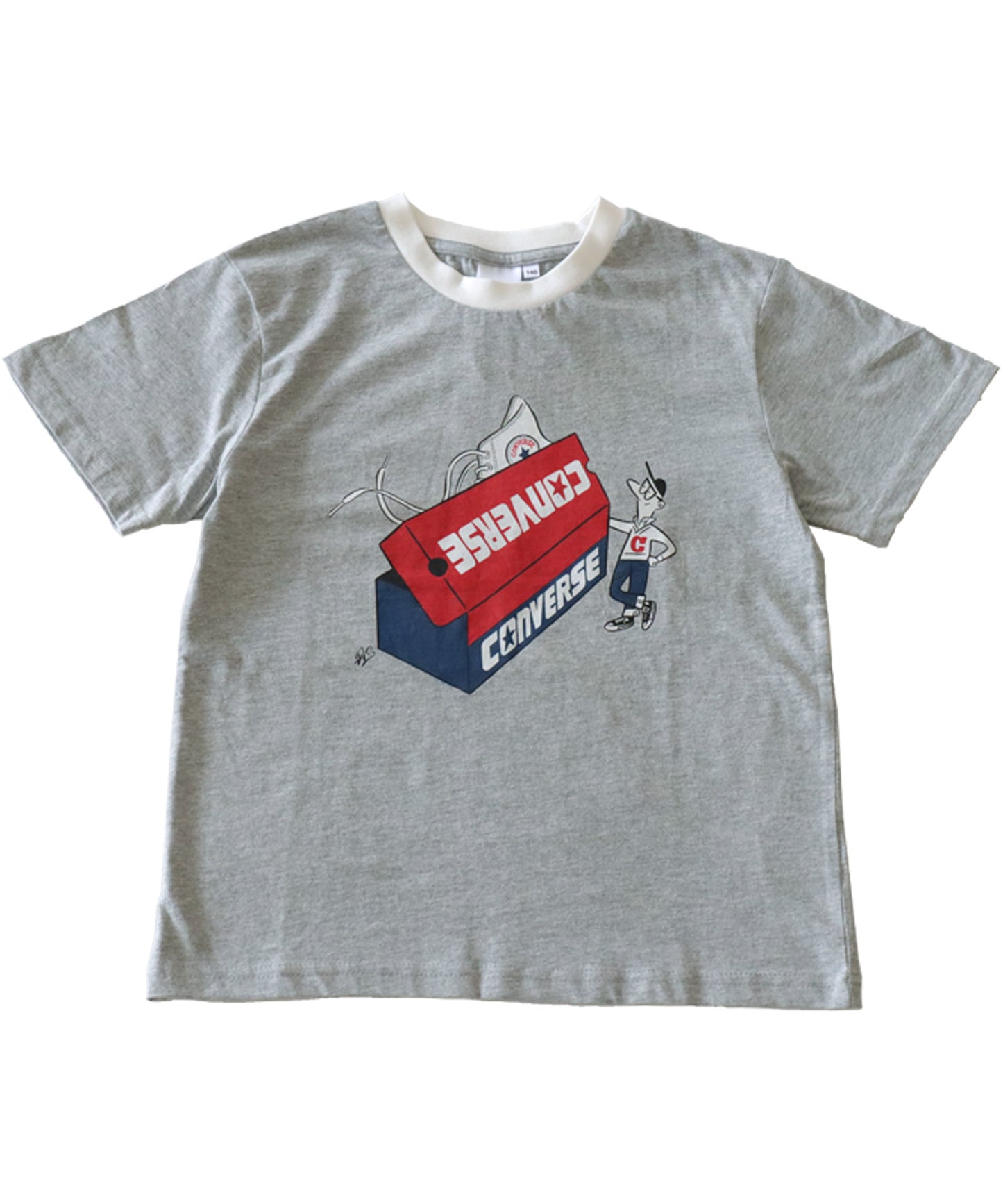 Converce logo print T-shirt Kids