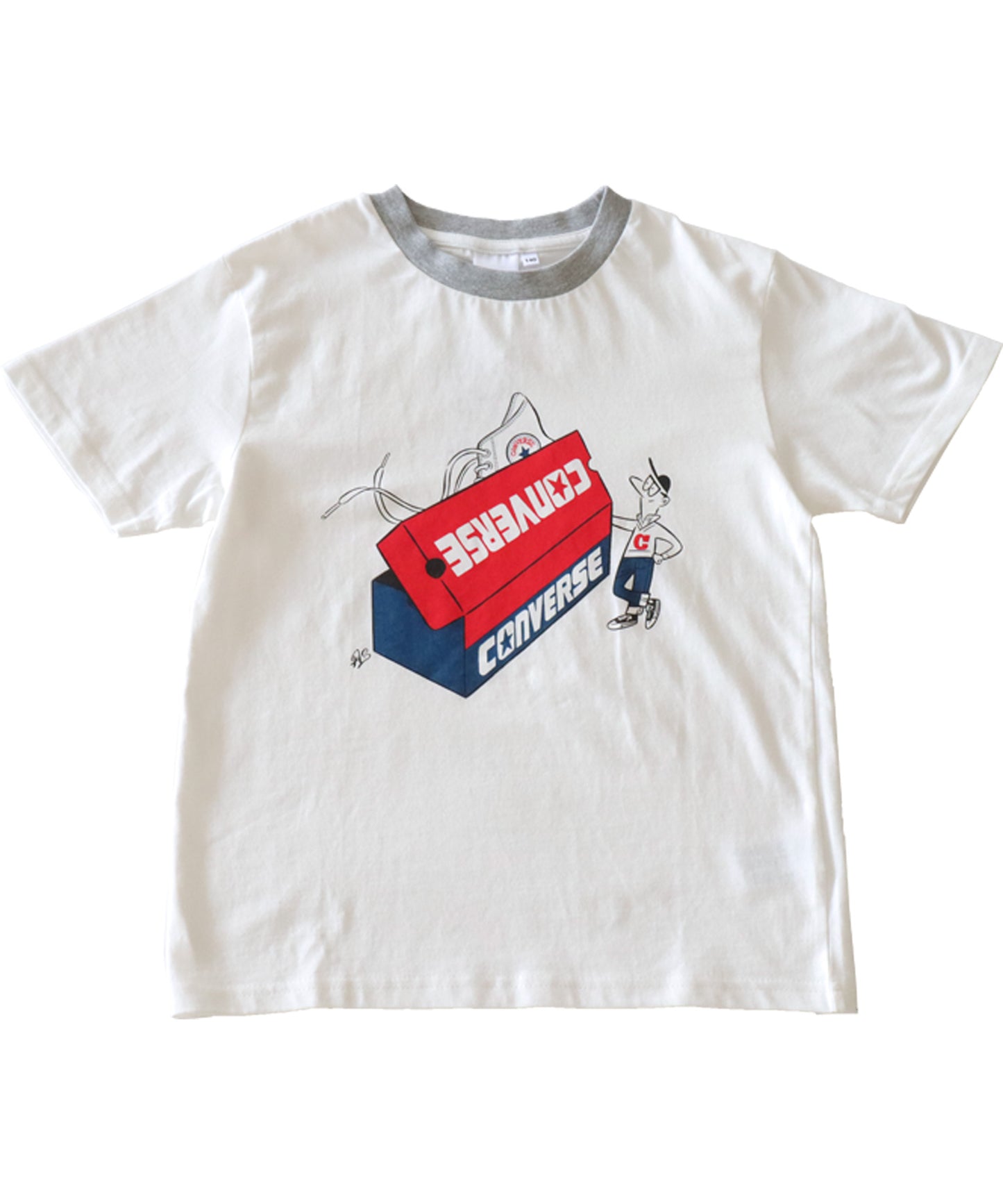 Converce logo print T-shirt Kids