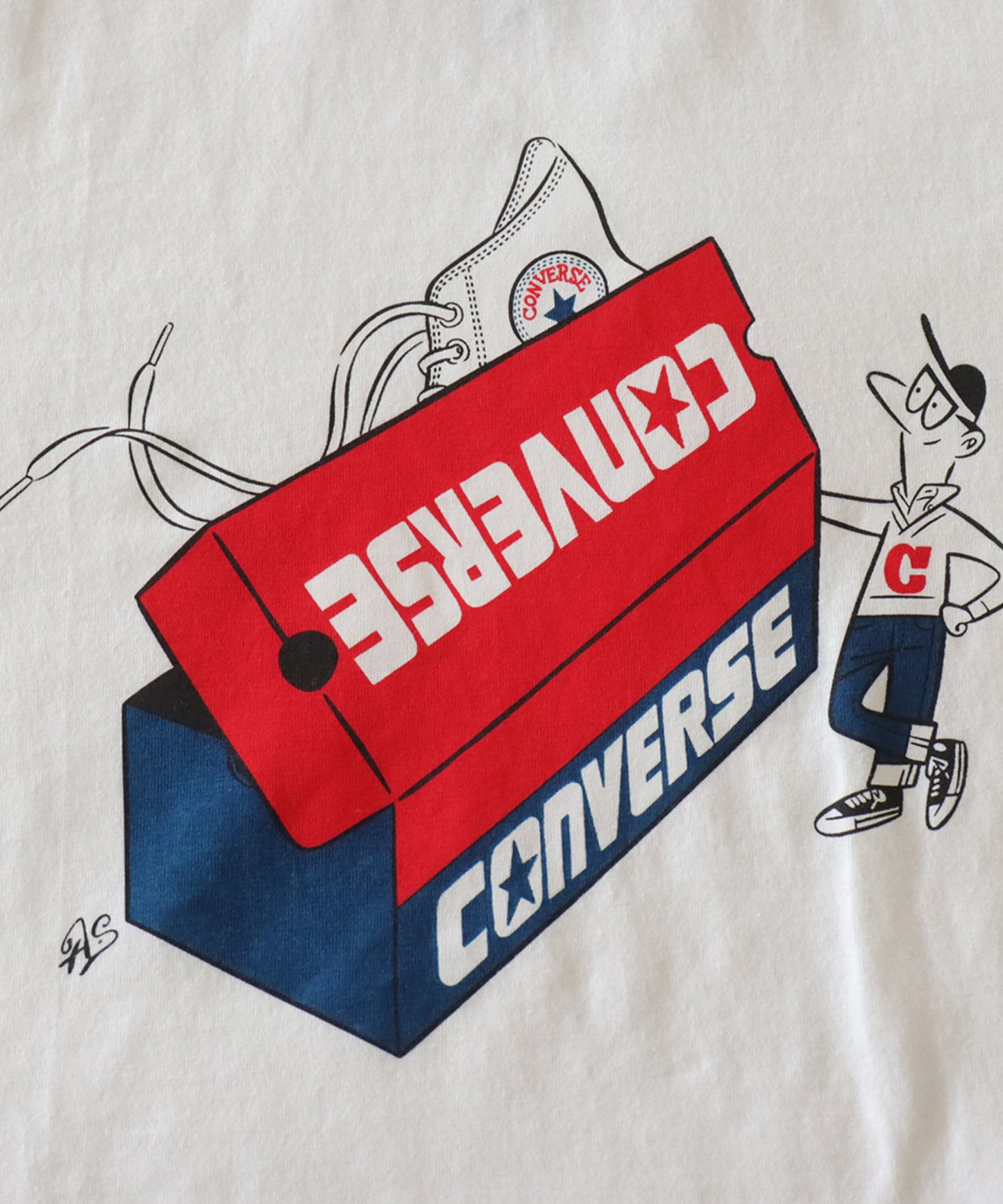 Converce logo print T-shirt Kids