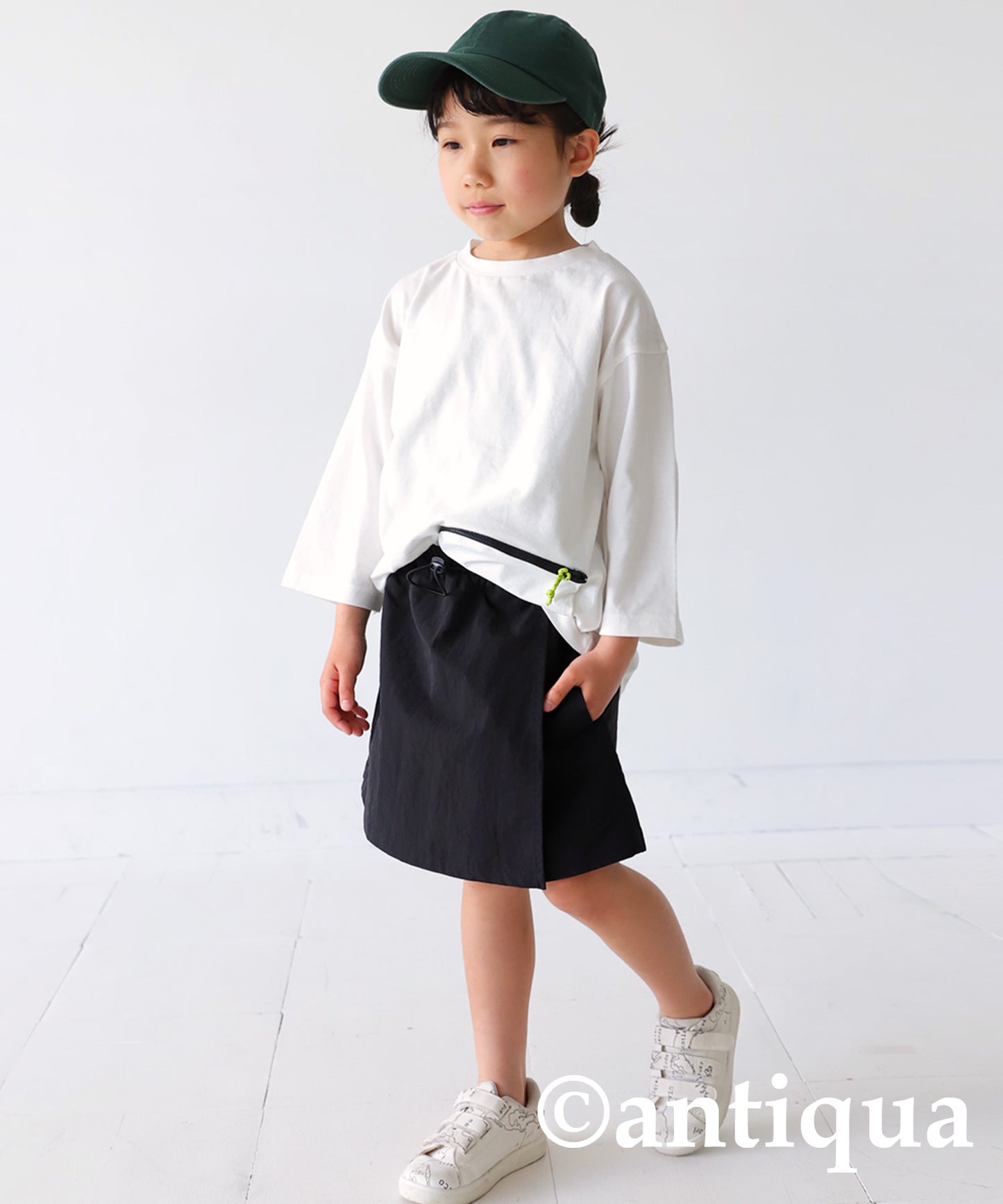 Amphibious double-dry culotte skirt Kids