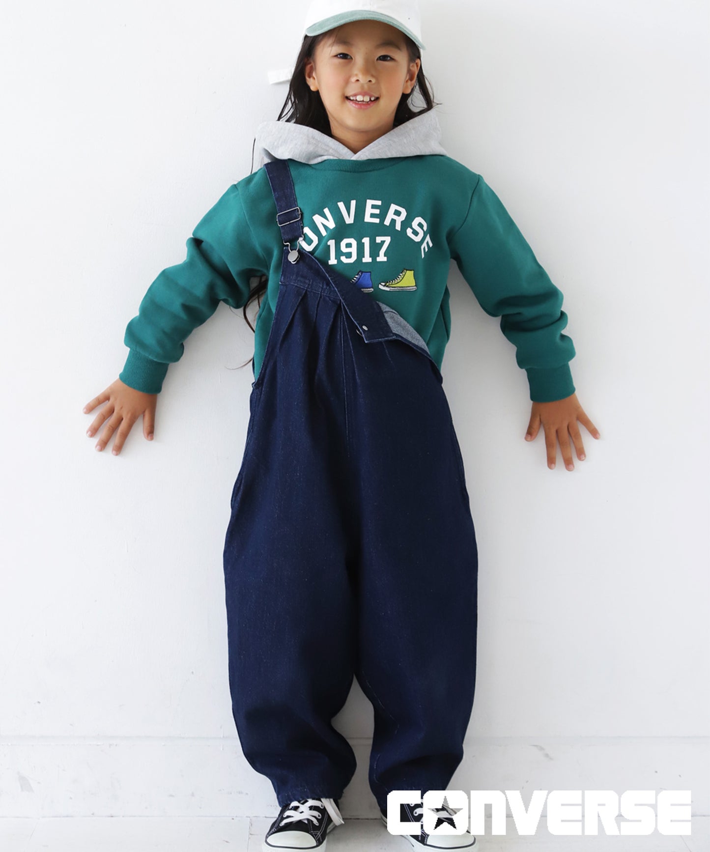 Layered Sweat Parker Kids