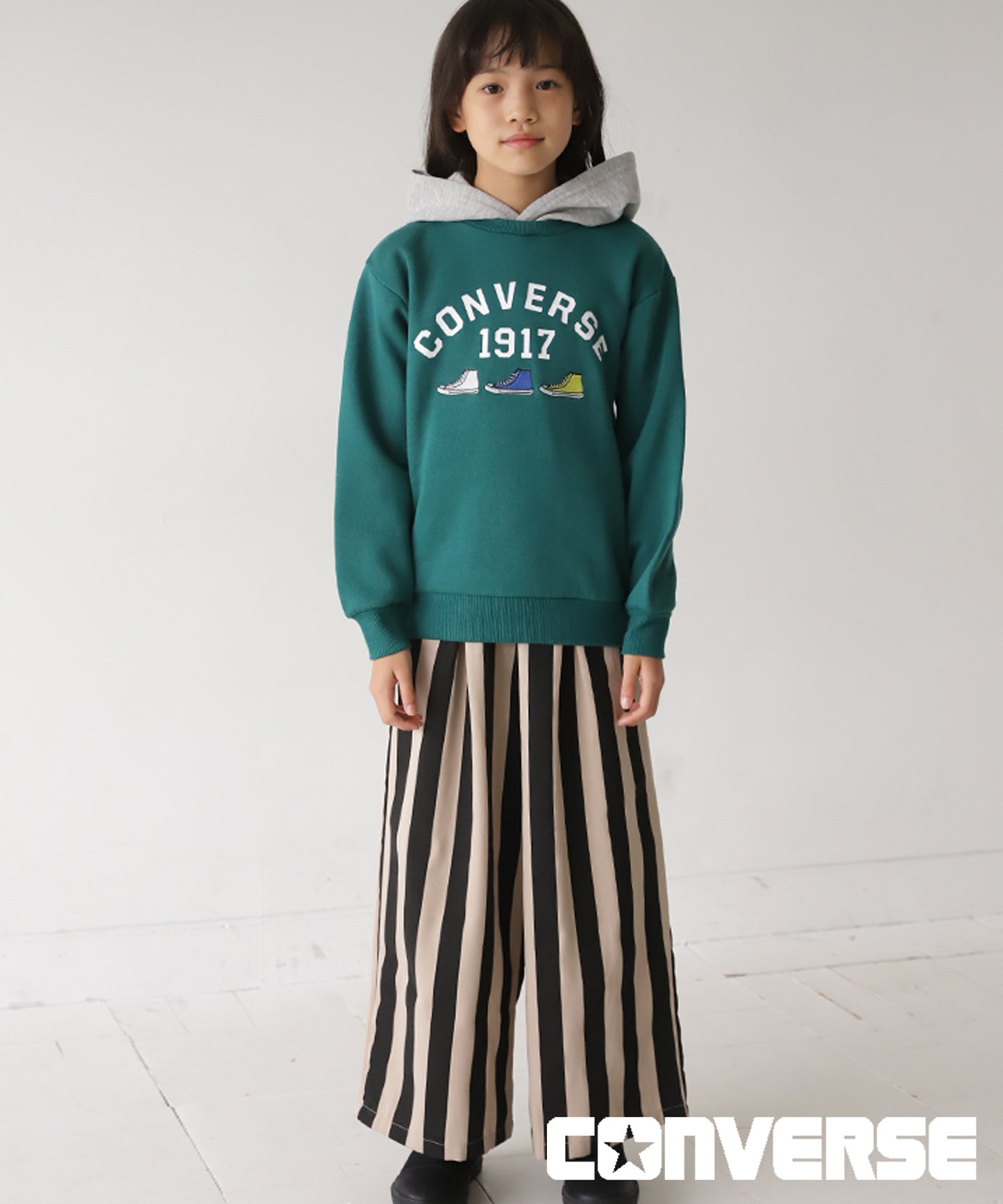 Layered Sweat Parker Kids