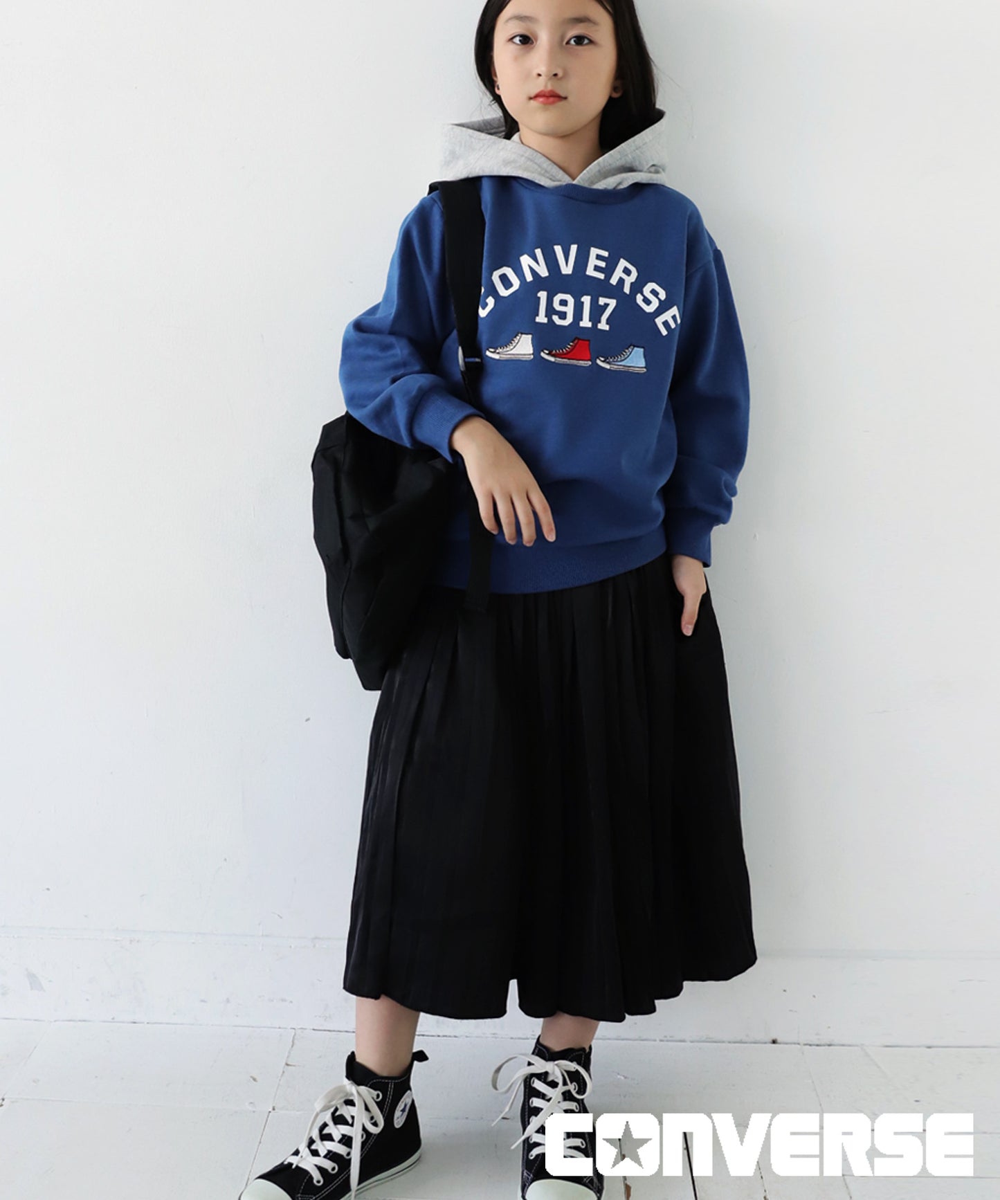 Layered Sweat Parker Kids