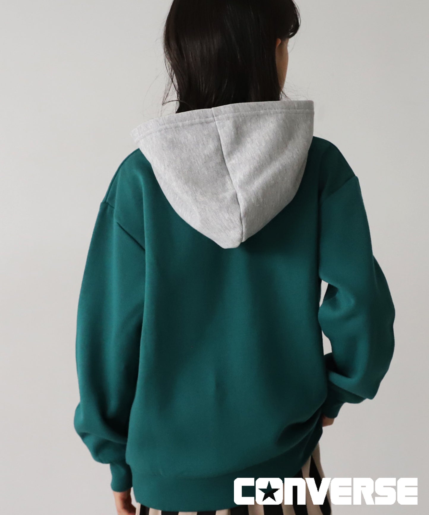 Layered Sweat Parker Kids