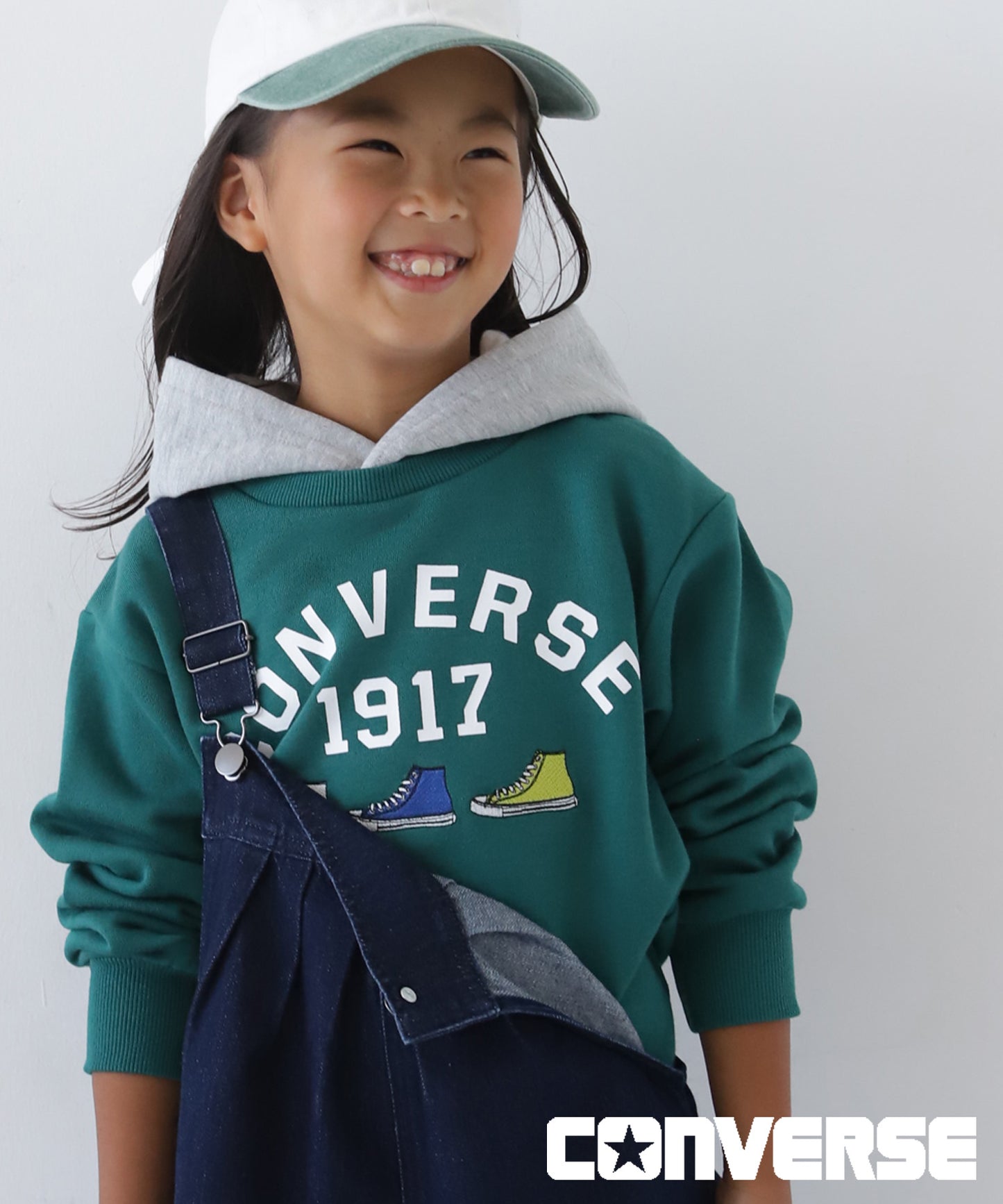 Layered Sweat Parker Kids