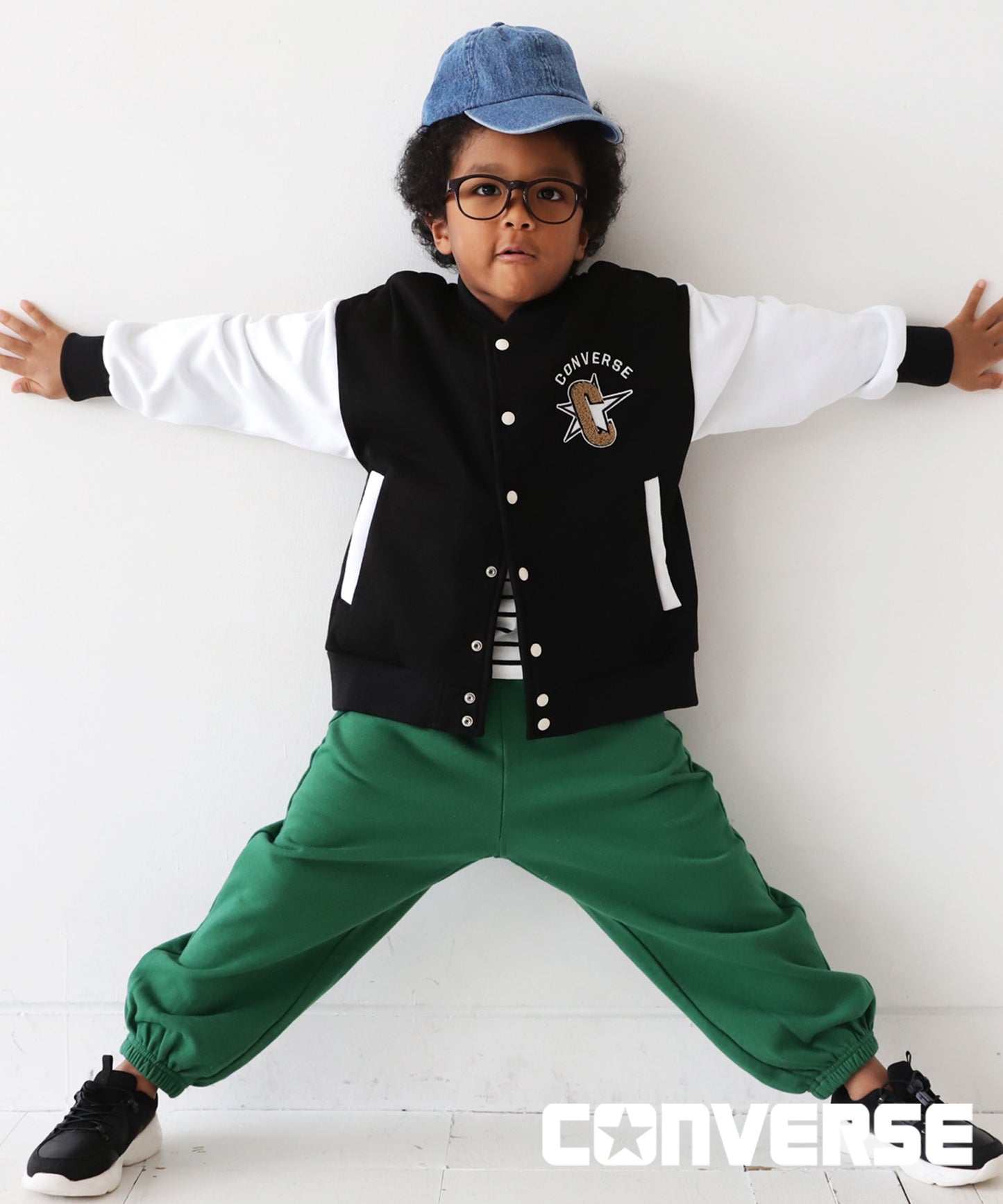 Award Jacket With Converse Logo Kids