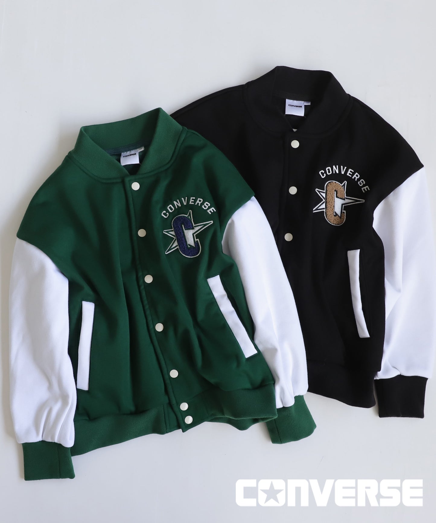 Award Jacket With Converse Logo Kids