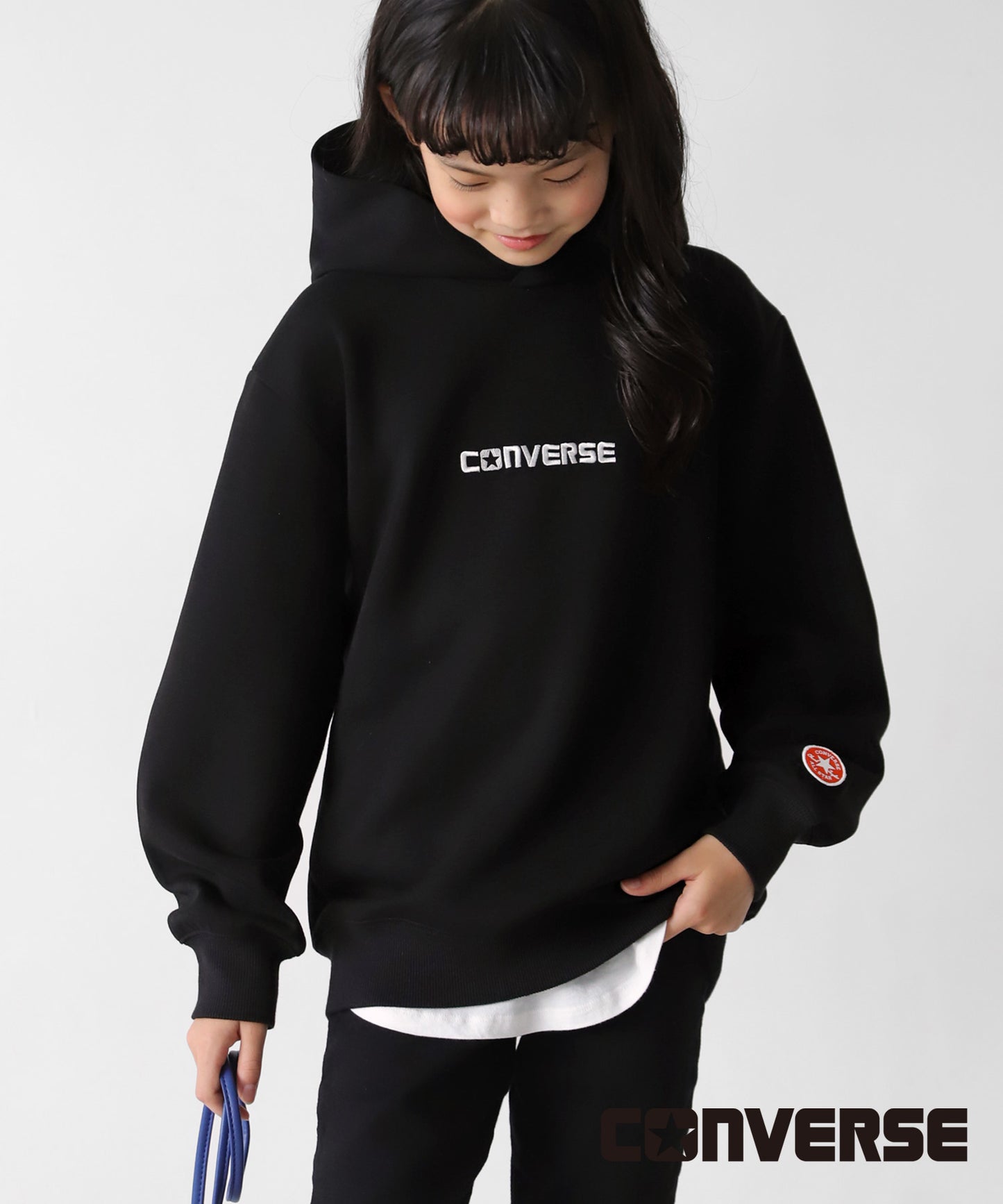 CONVERSE Logo Hoodie Kids