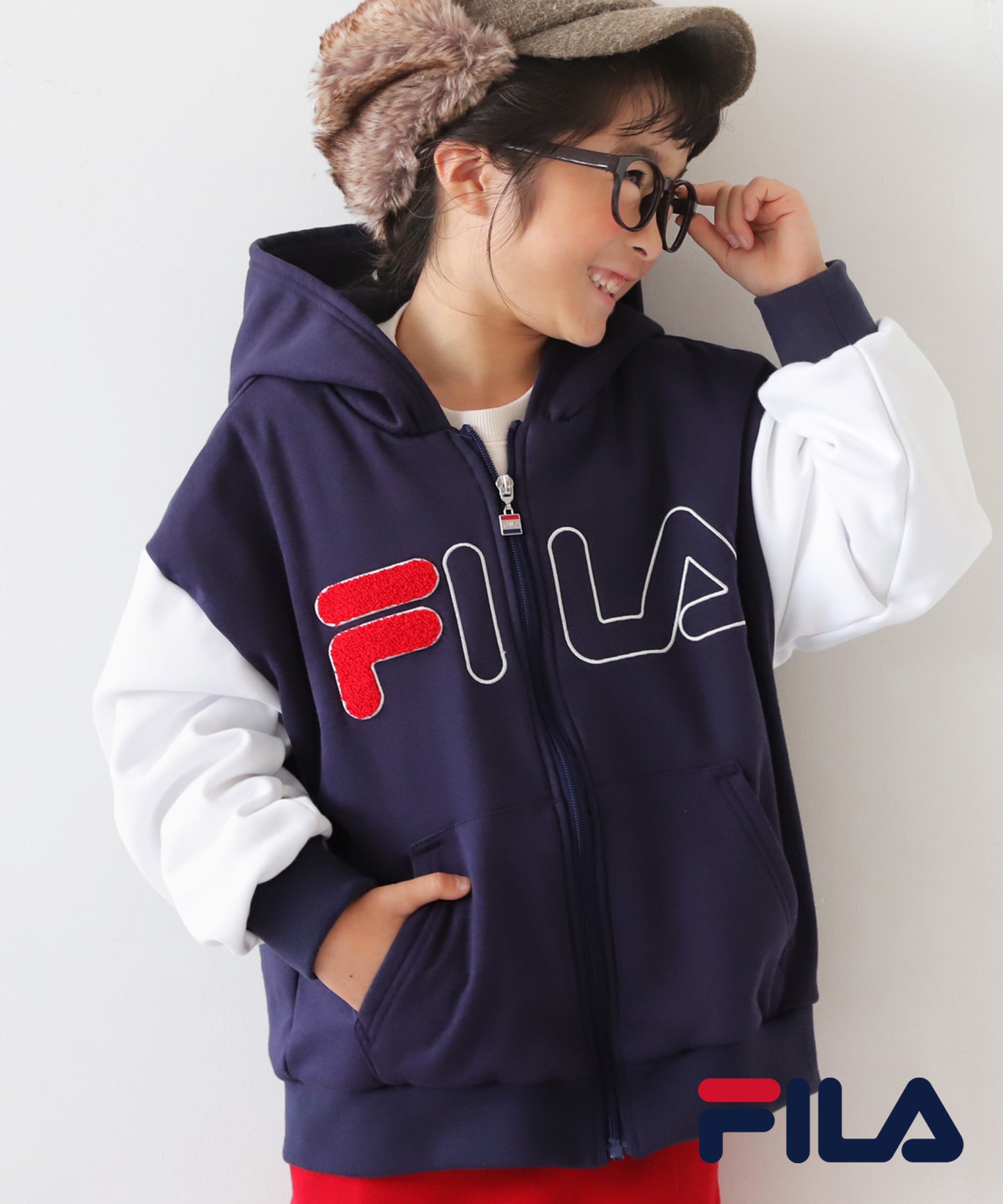 Fila Zip Hoodie Kids