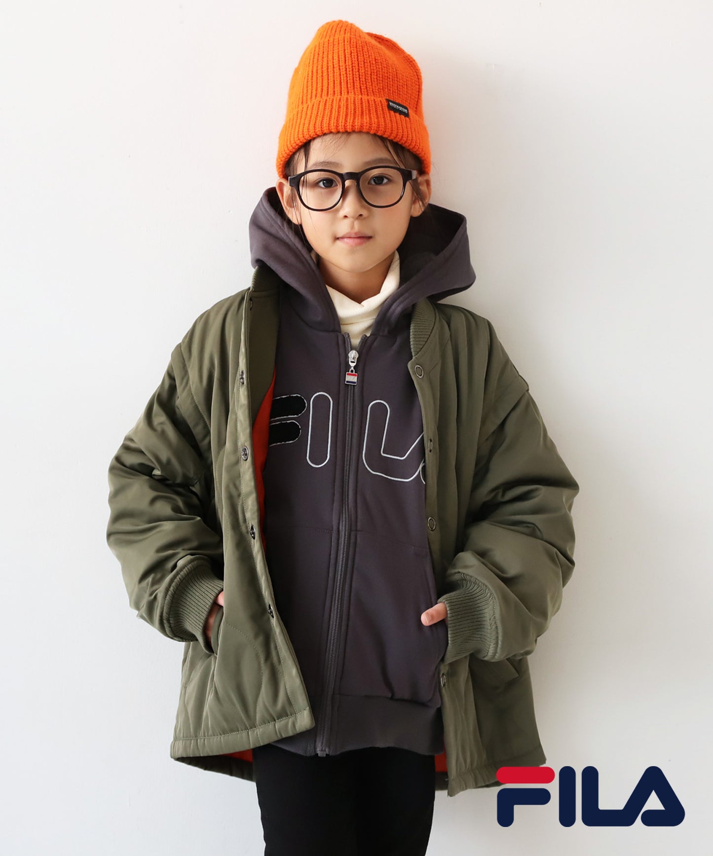 Fila Zip Hoodie Kids