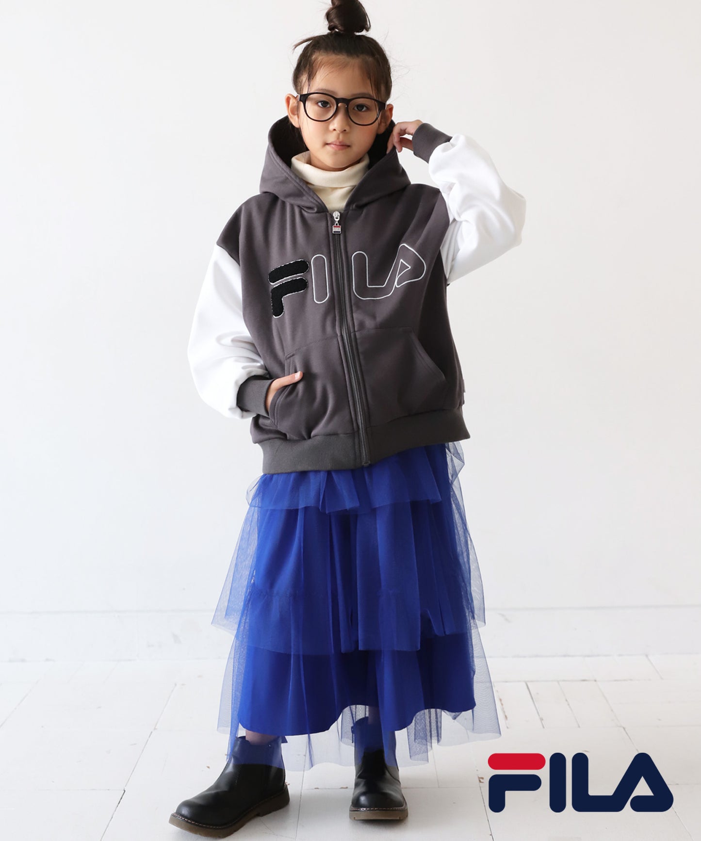 Fila Zip Hoodie Kids