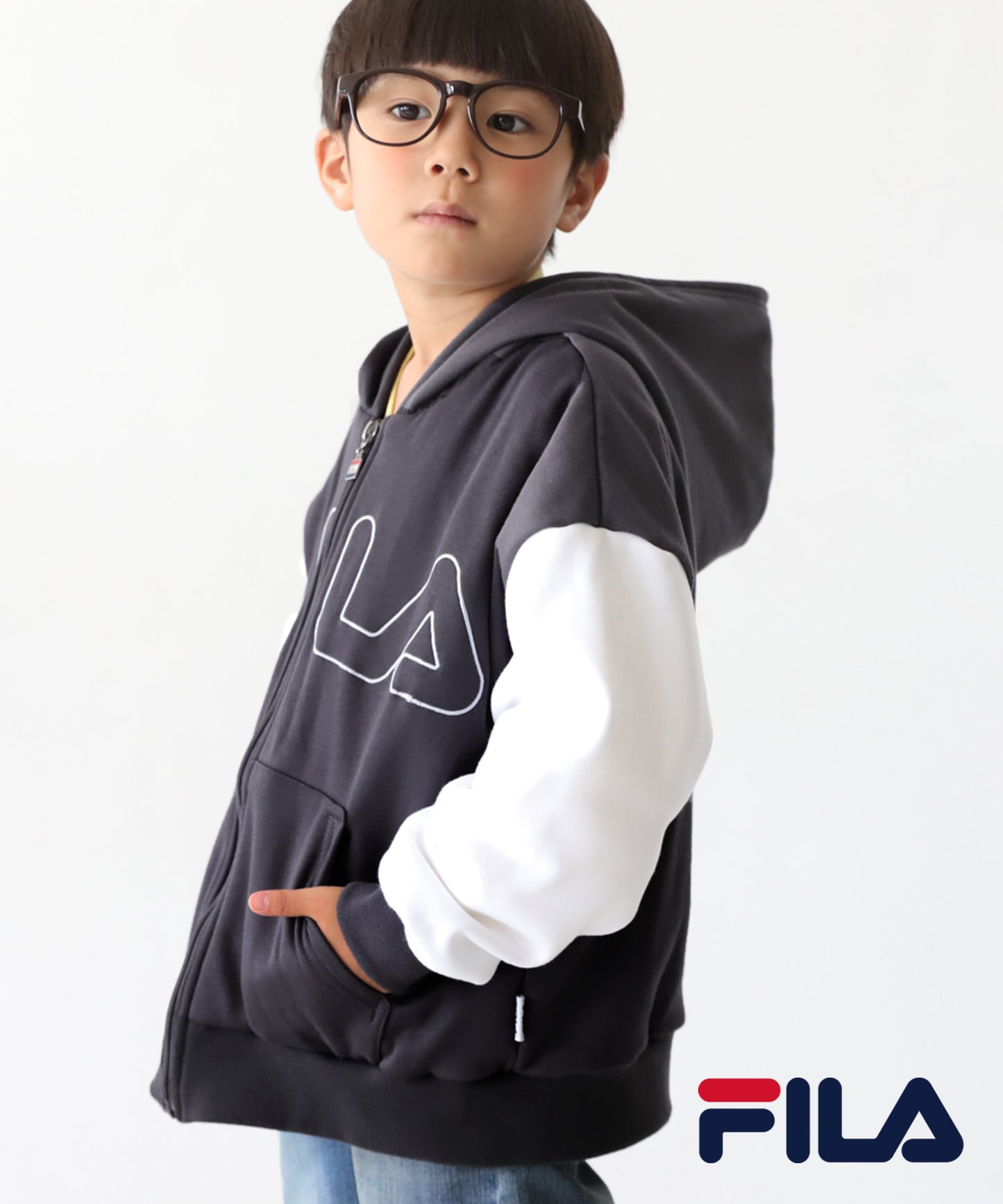 Fila Zip Hoodie Kids