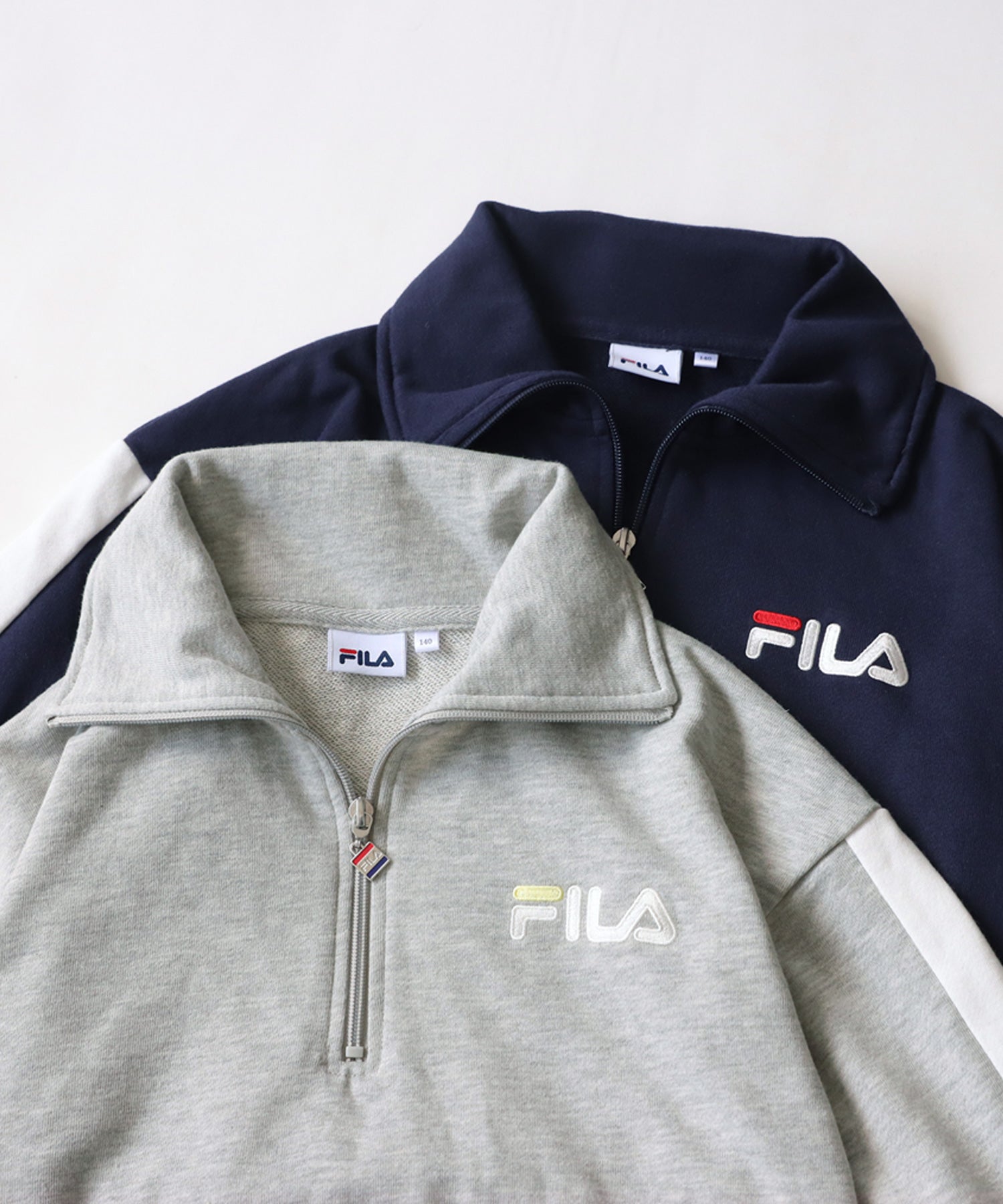 Fila half zip pullover jacket hotsell