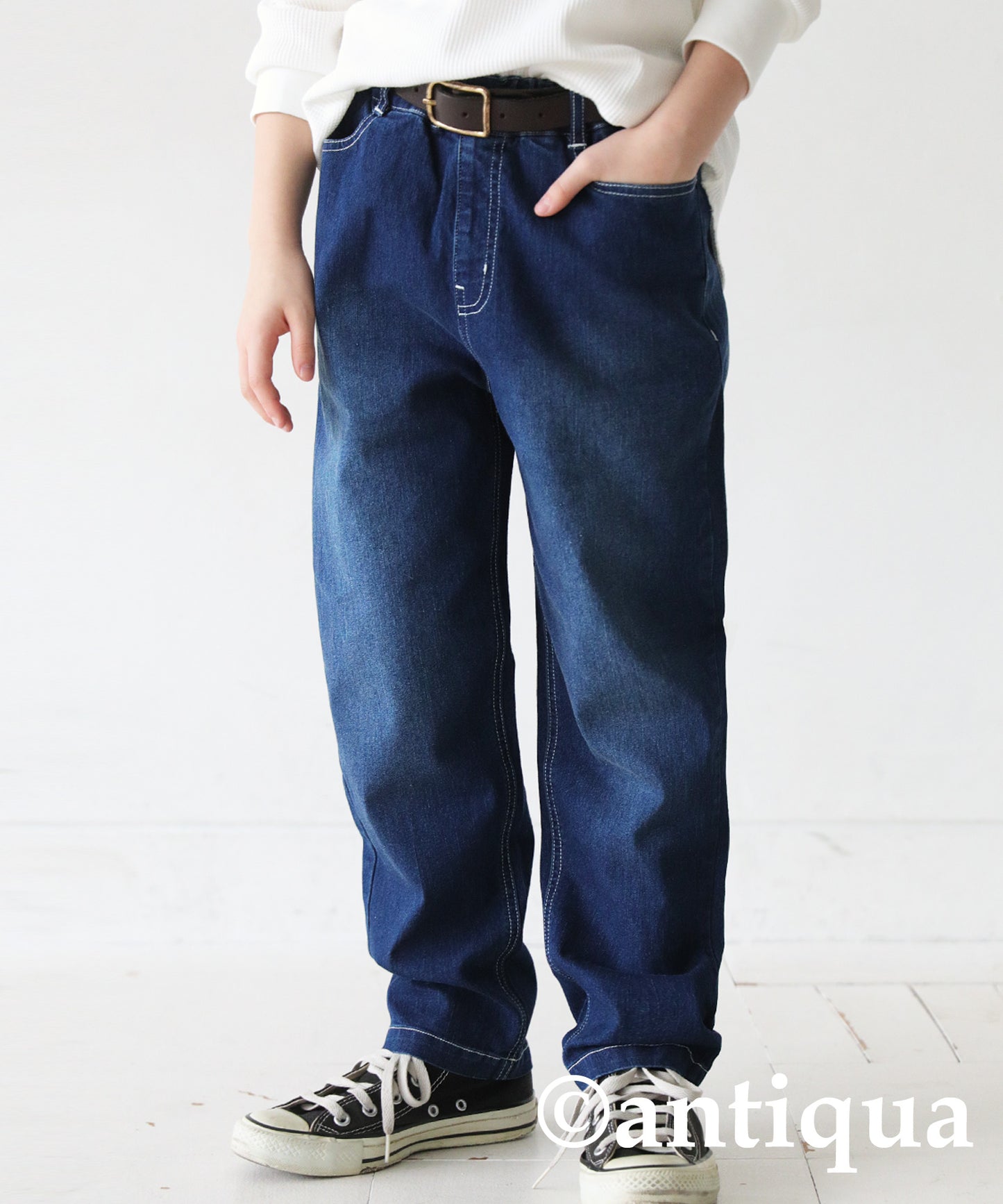 Tapered Denim Pants Kids