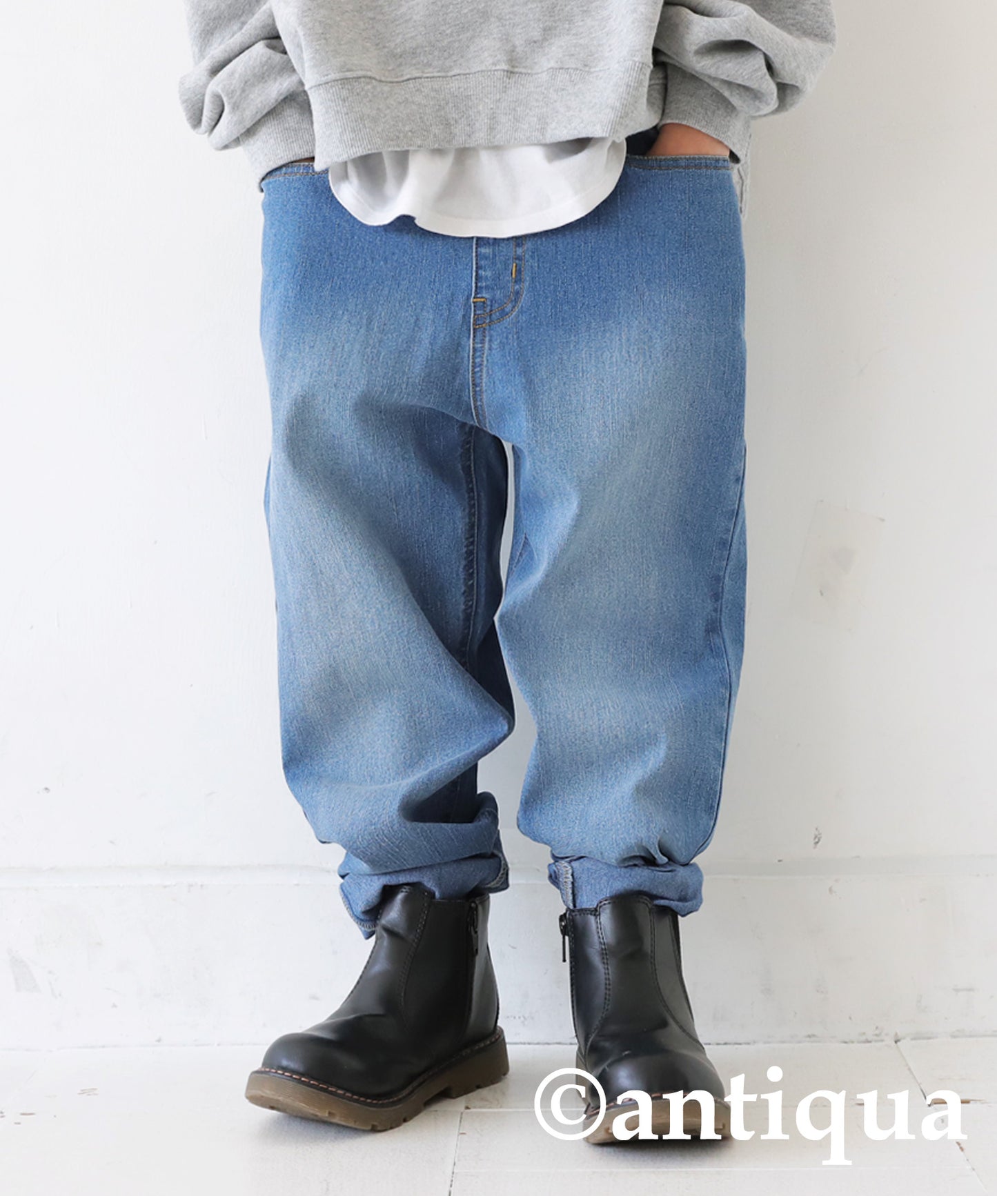 Tapered Denim Pants Kids