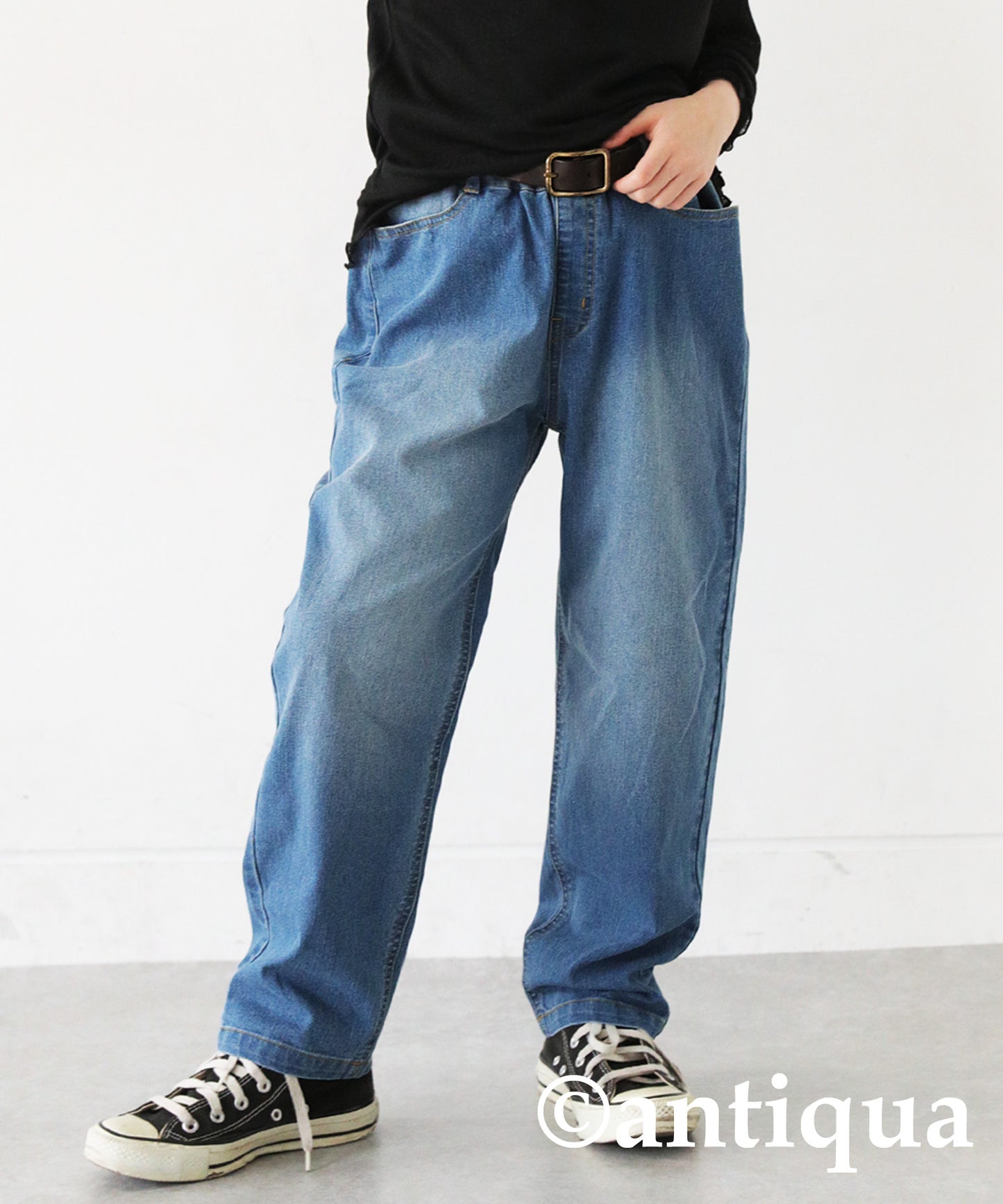 Tapered Denim Pants Kids