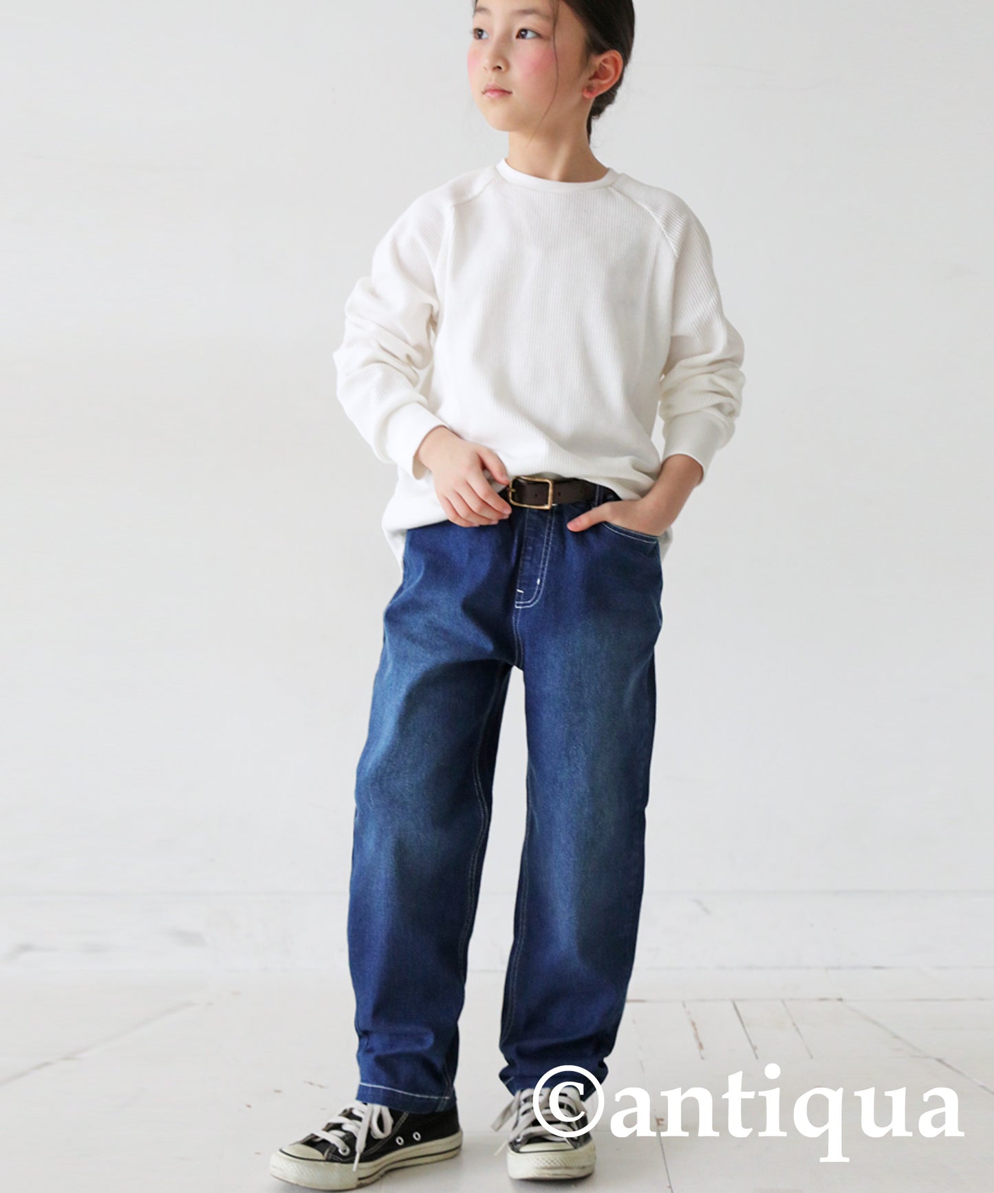 Tapered Denim Pants Kids