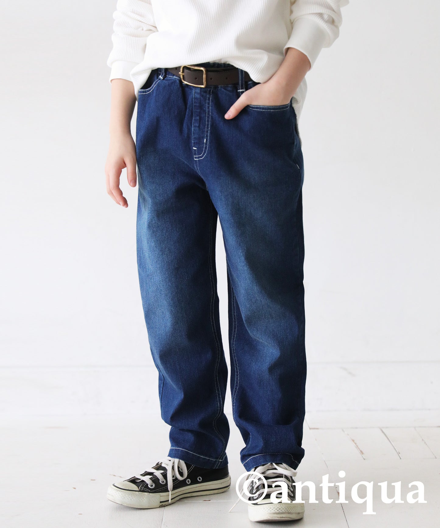 Tapered Denim Pants Junior