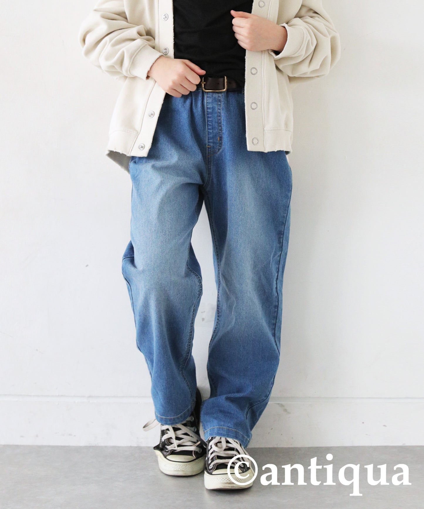 Tapered Denim Pants Junior