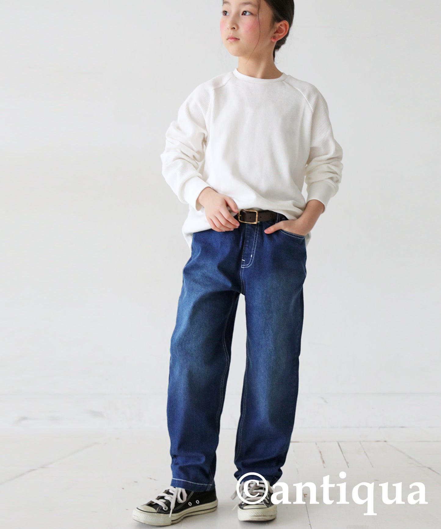 Tapered Denim Pants Junior