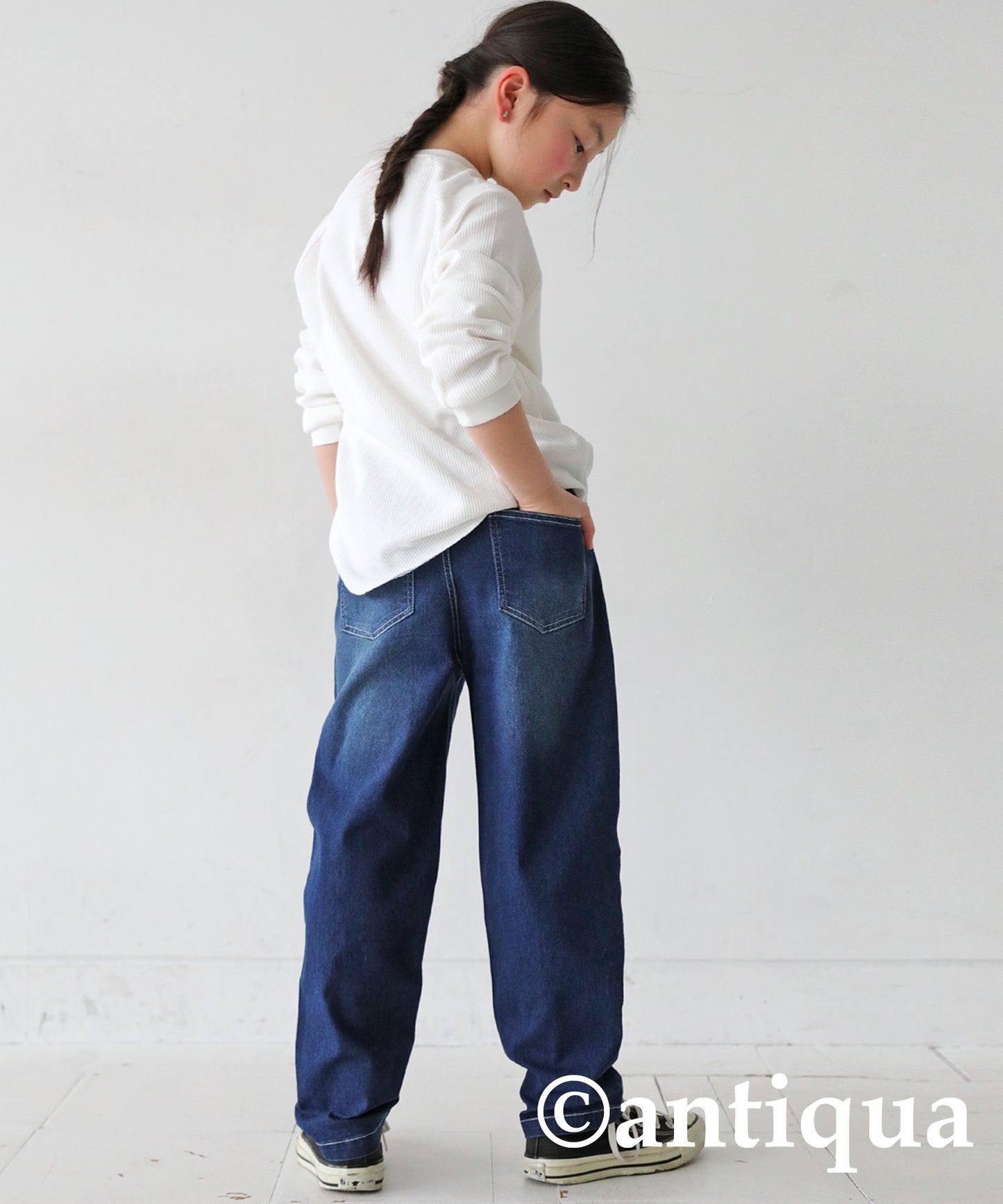 Tapered Denim Pants Junior