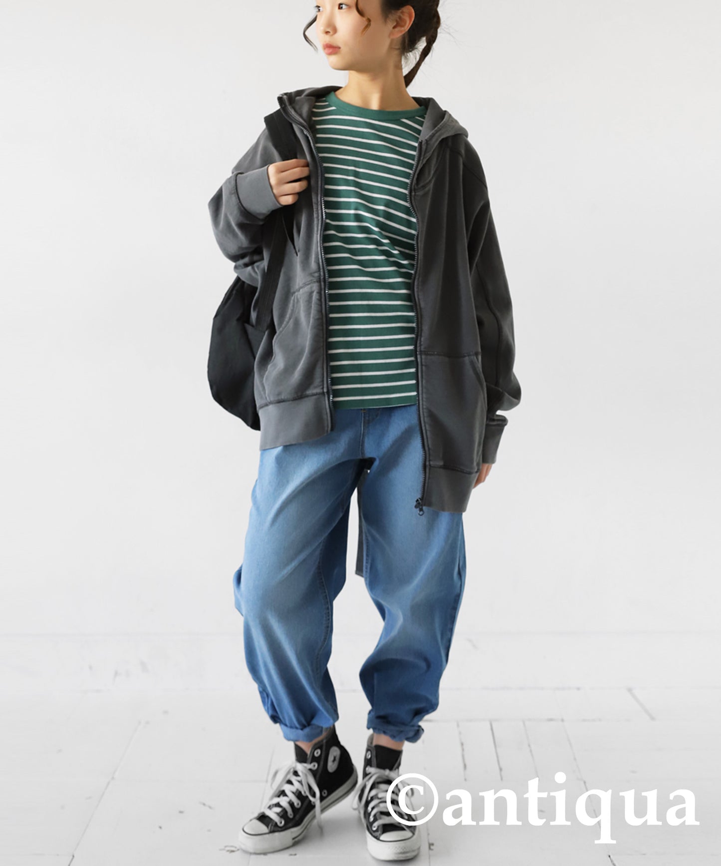 Tapered Denim Pants Junior