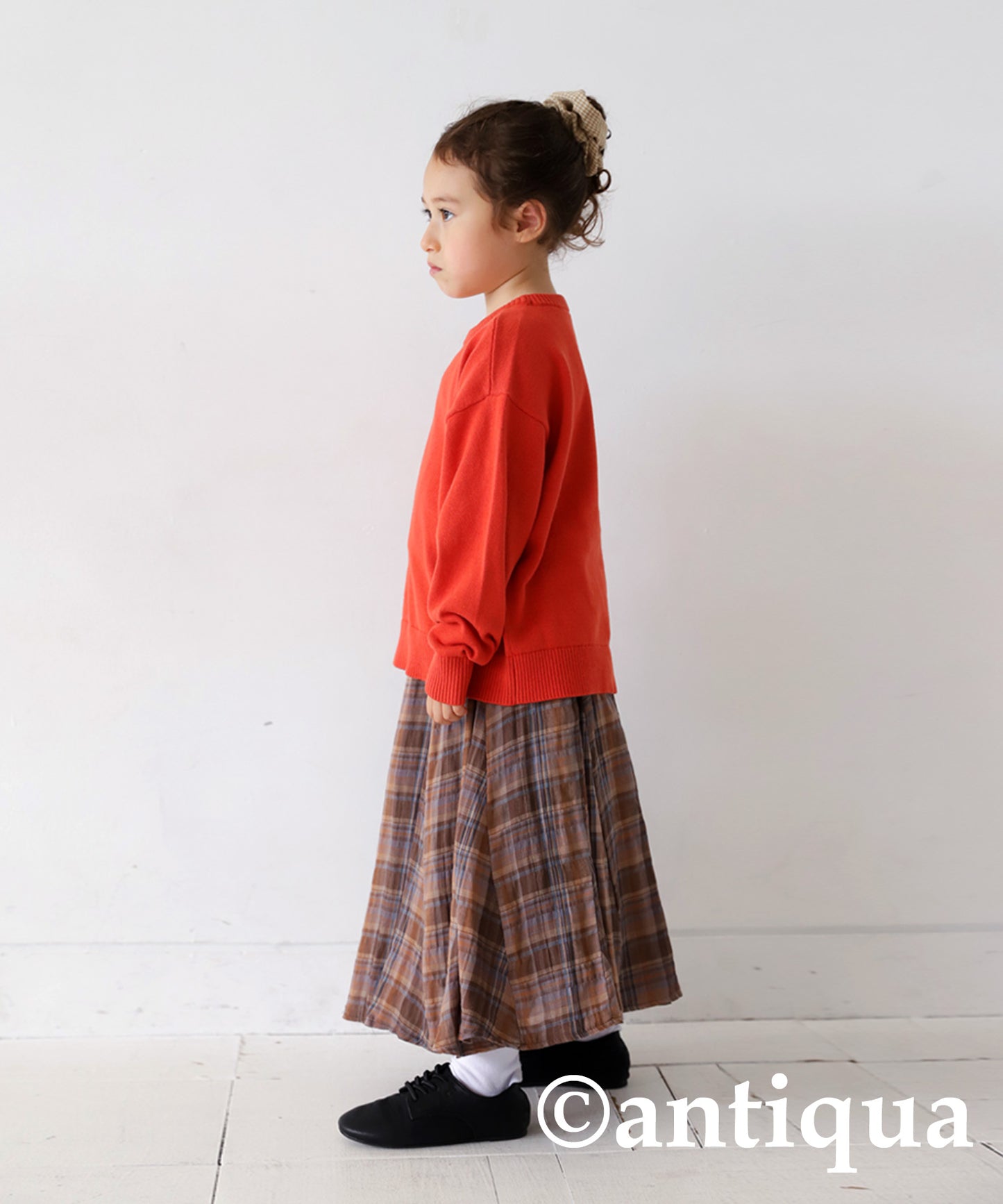 100%cotton Crew neck Knit Kids