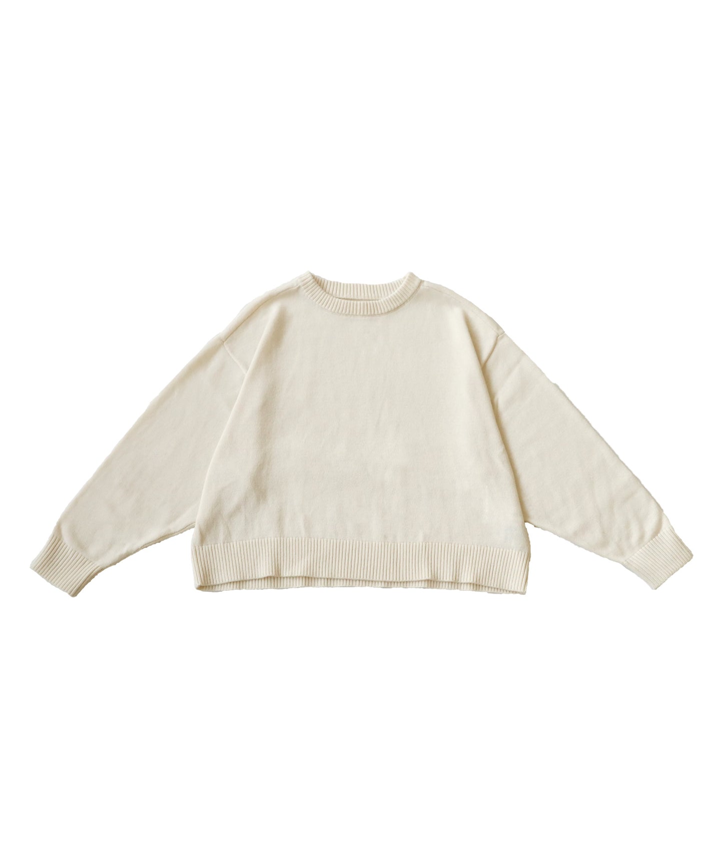 100%cotton Crew neck Knit Kids