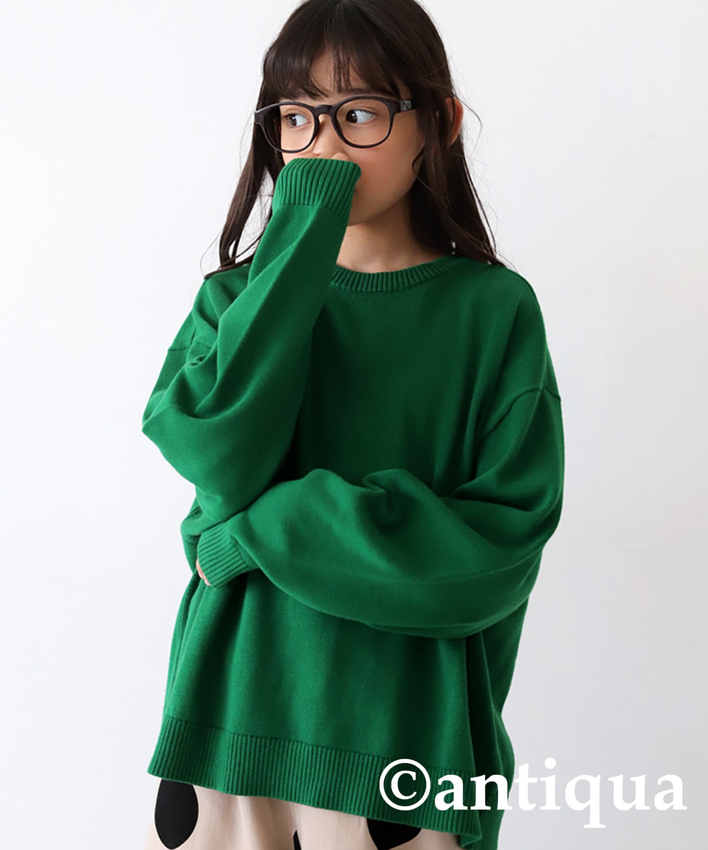 100% Cotton Crew Neck Knit Junior