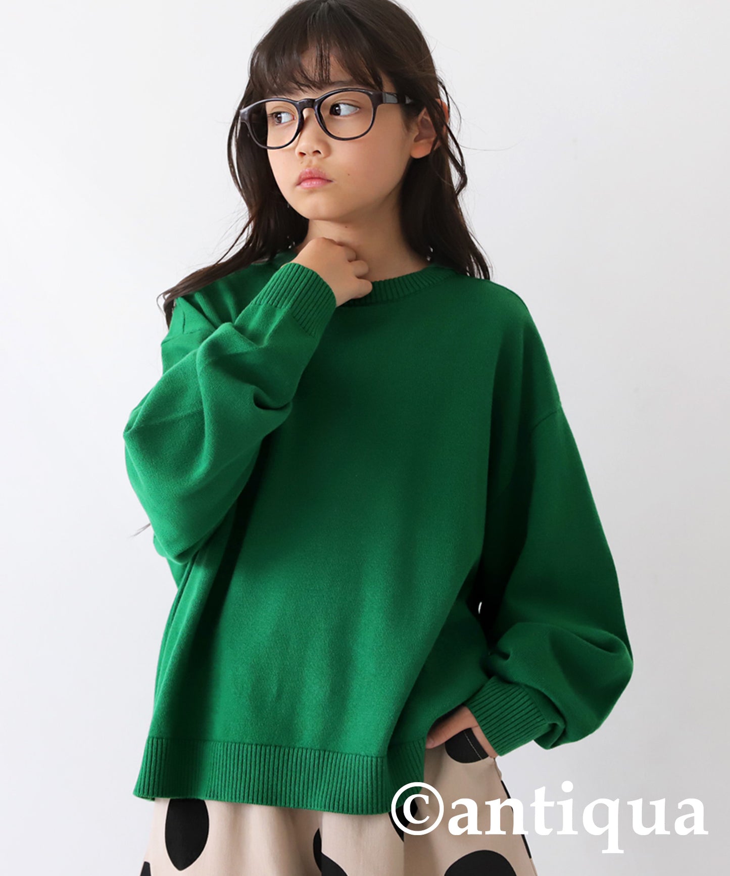 100% Cotton Crew Neck Knit Junior