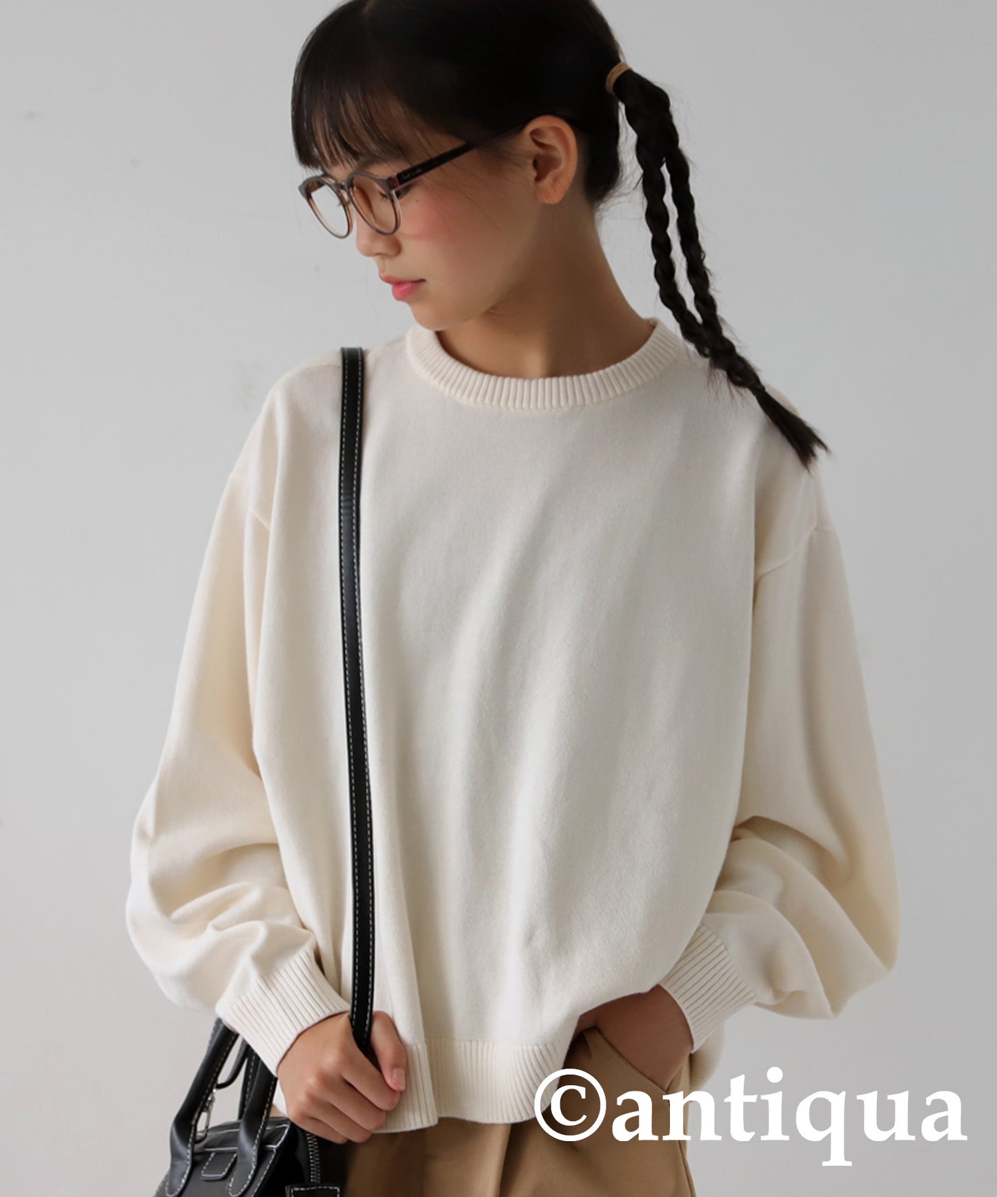 100% Cotton Crew Neck Knit Junior