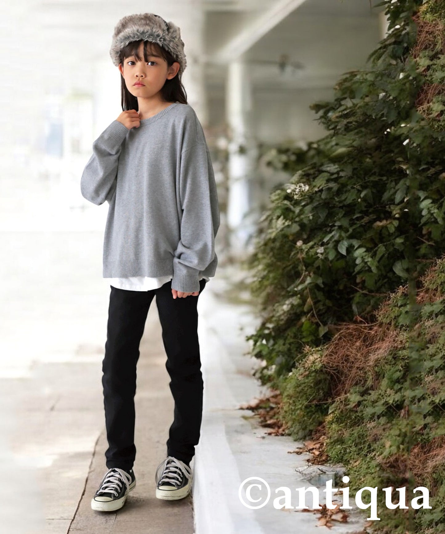 100% Cotton Crew Neck Knit Junior