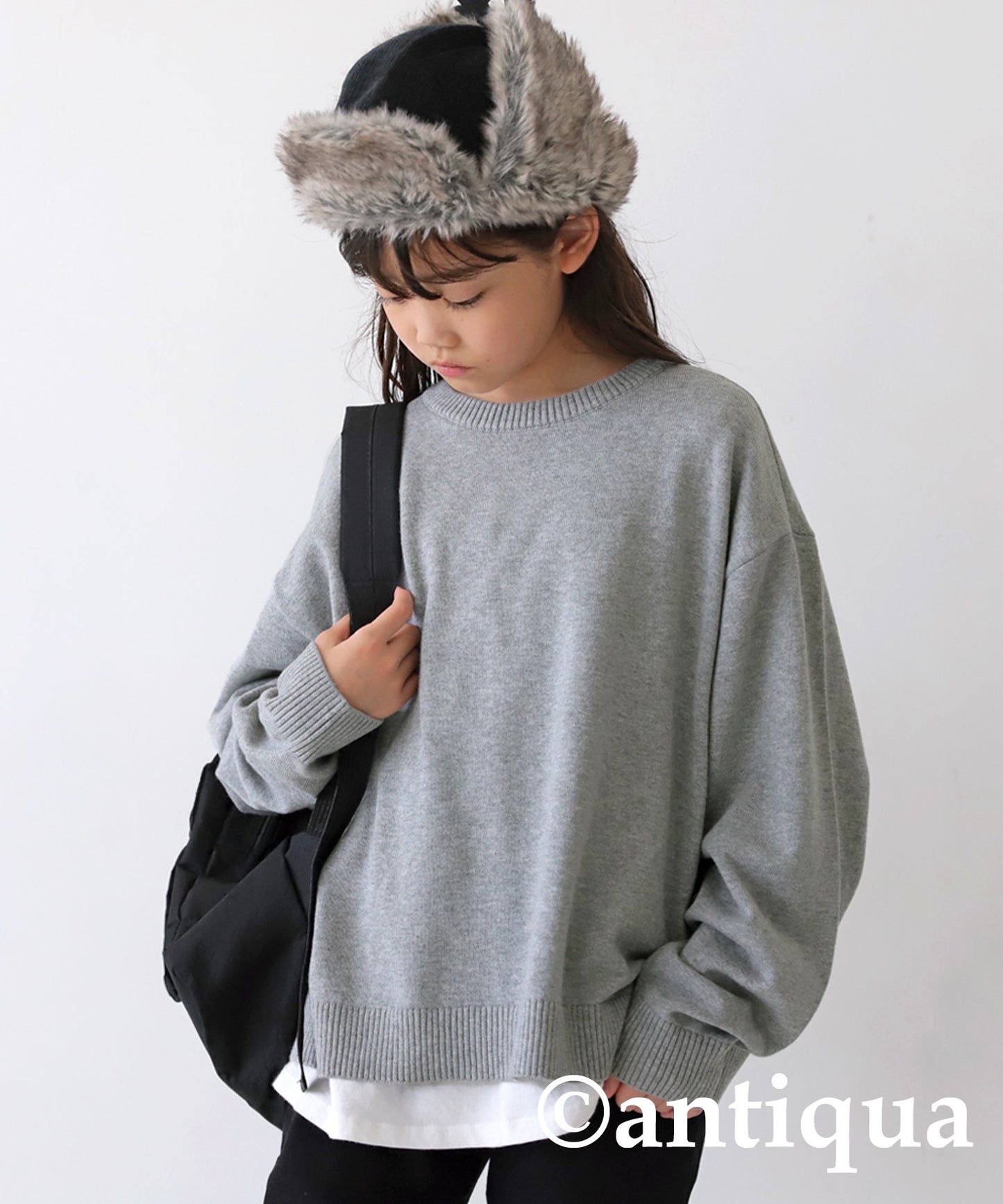 100% Cotton Crew Neck Knit Junior