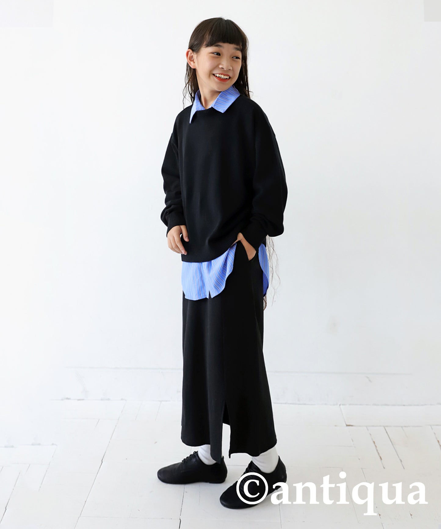 100% Cotton Crew Neck Knit Junior