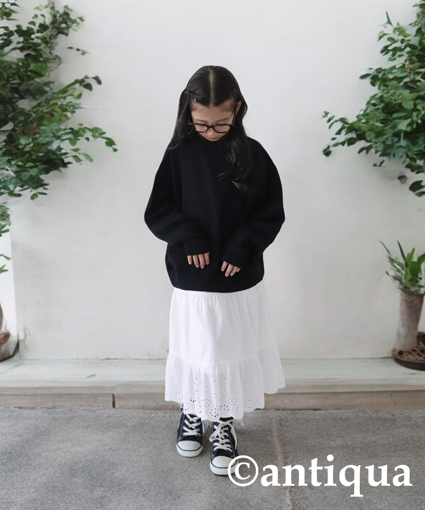 100% Cotton Crew Neck Knit Junior