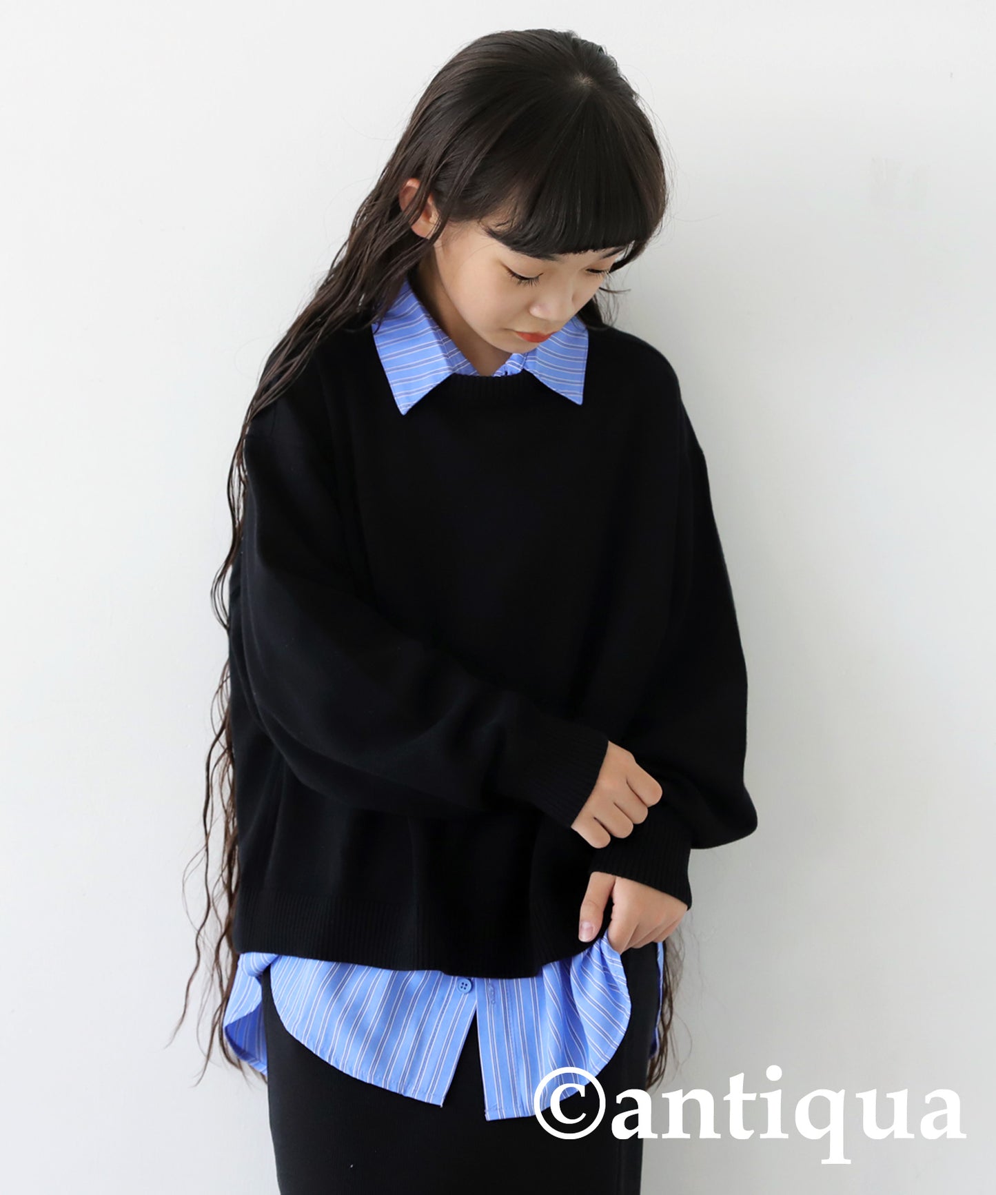 100% Cotton Crew Neck Knit Junior