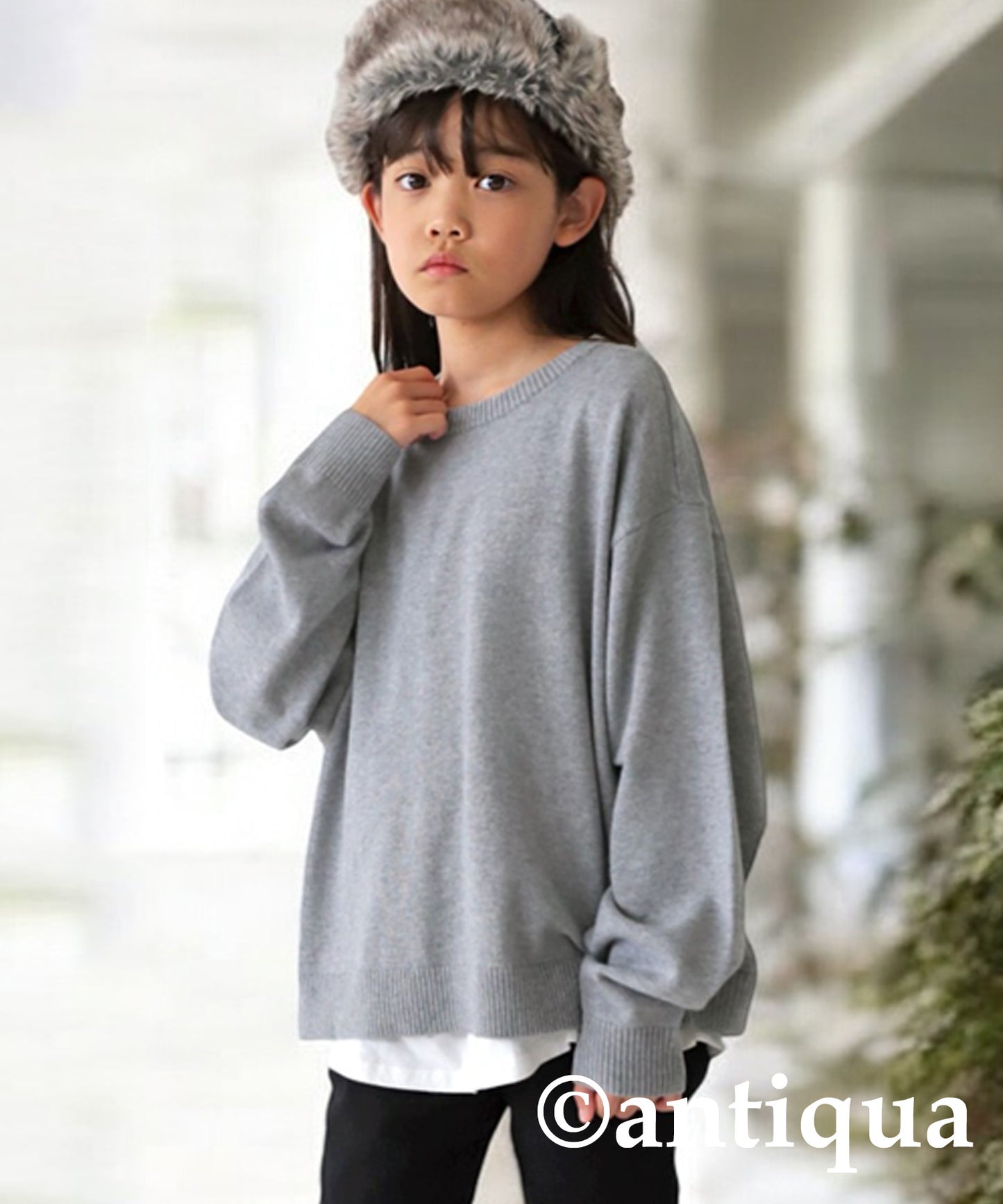 100% Cotton Crew Neck Knit Junior