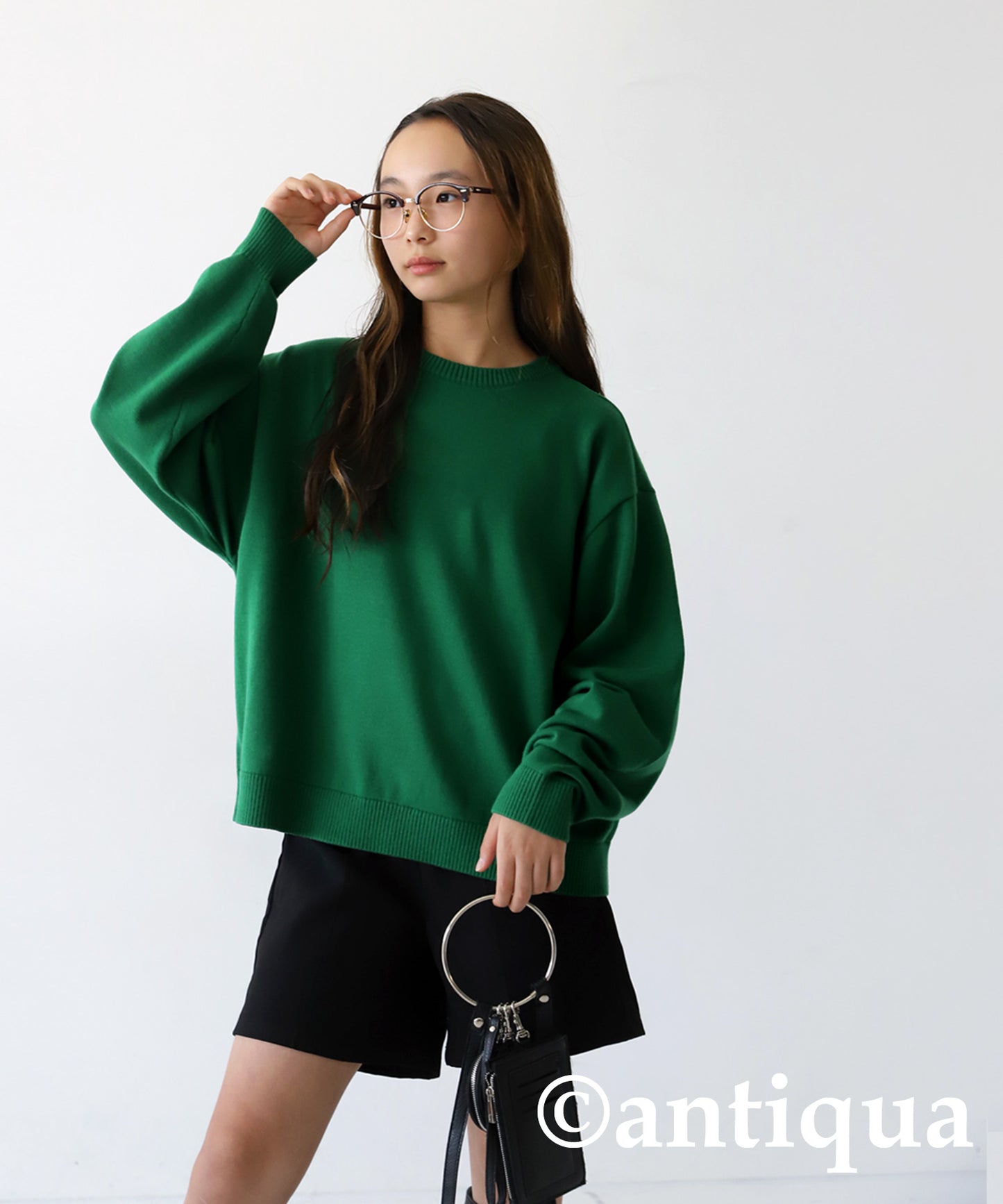 100% Cotton Crew Neck Knit Junior