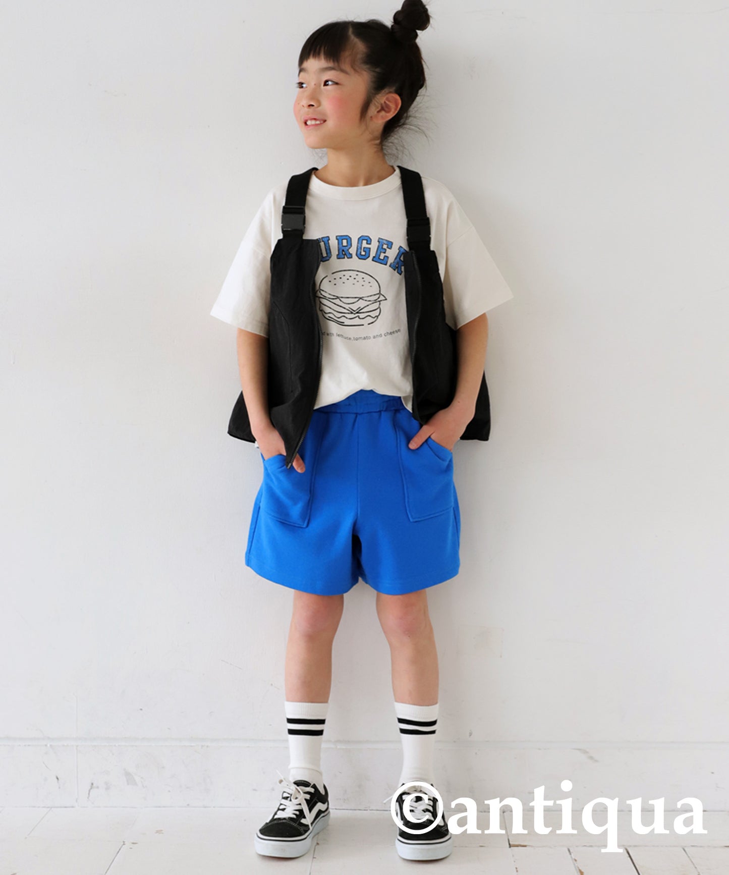 Pile Fabric Shorts Kids