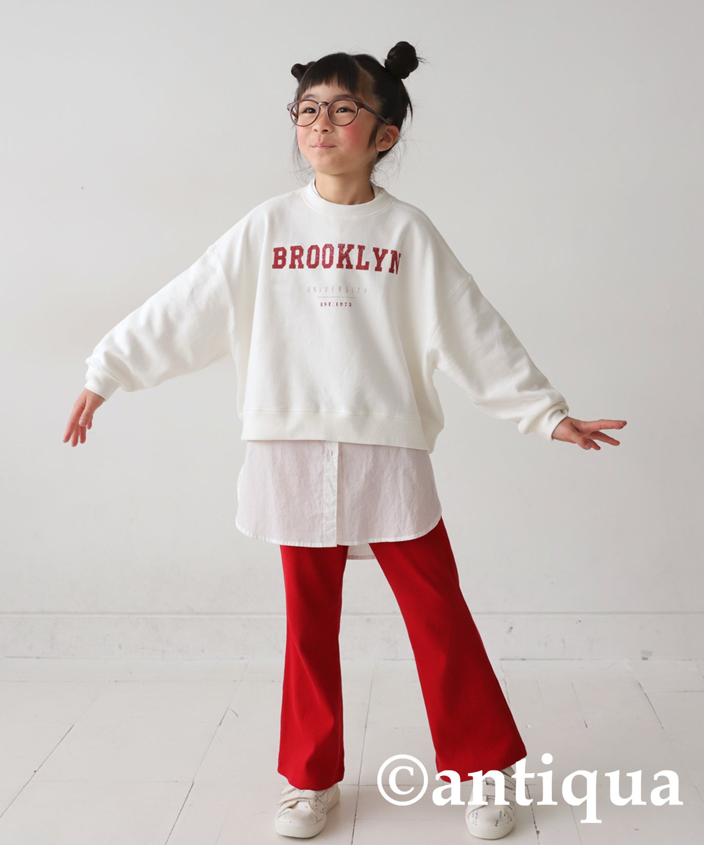 College Logo Sweatshirt Kids